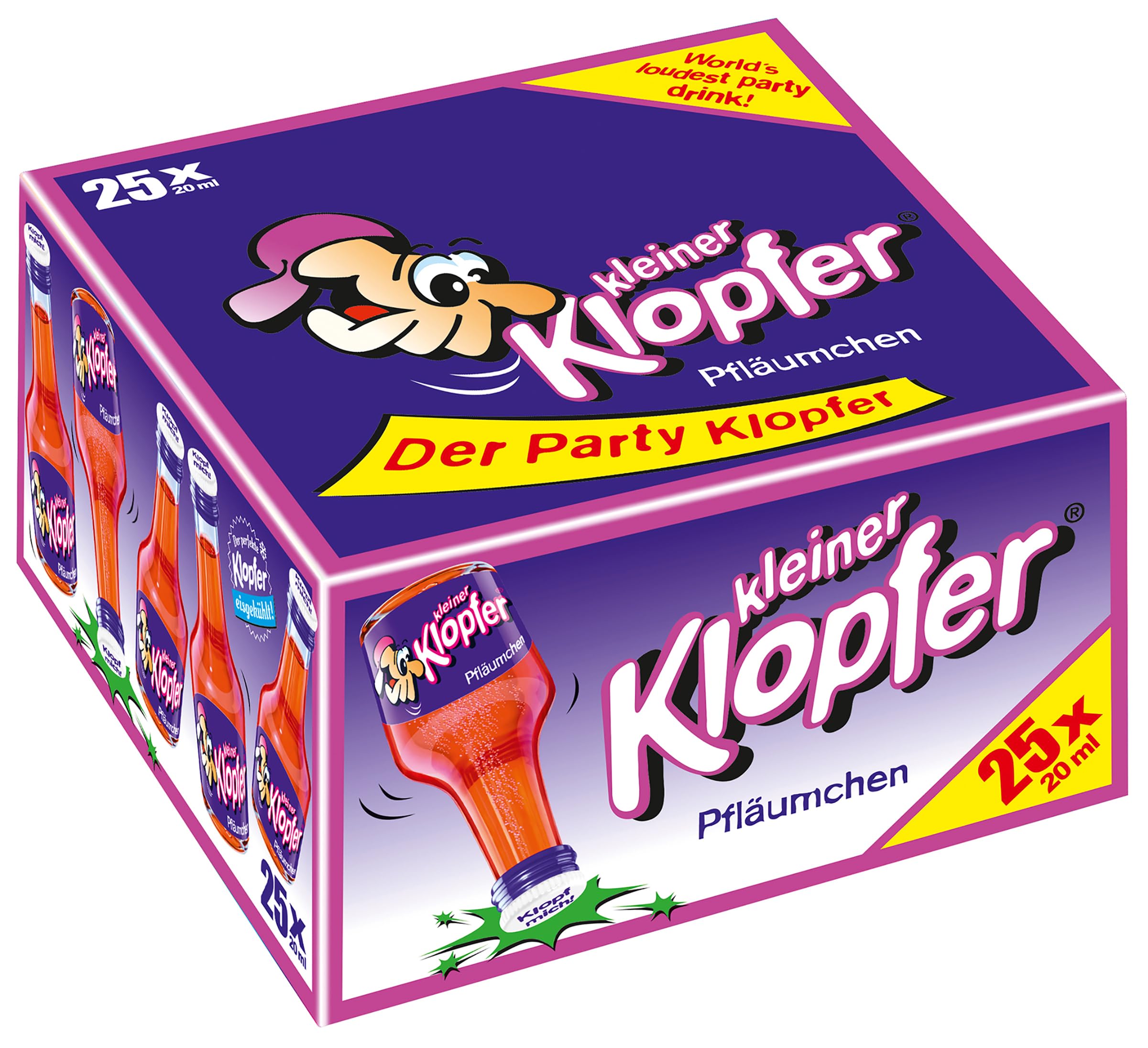 Kleiner Klopfer Pfläumchen 17% Vol. 25x0,02l — Piscosaveur