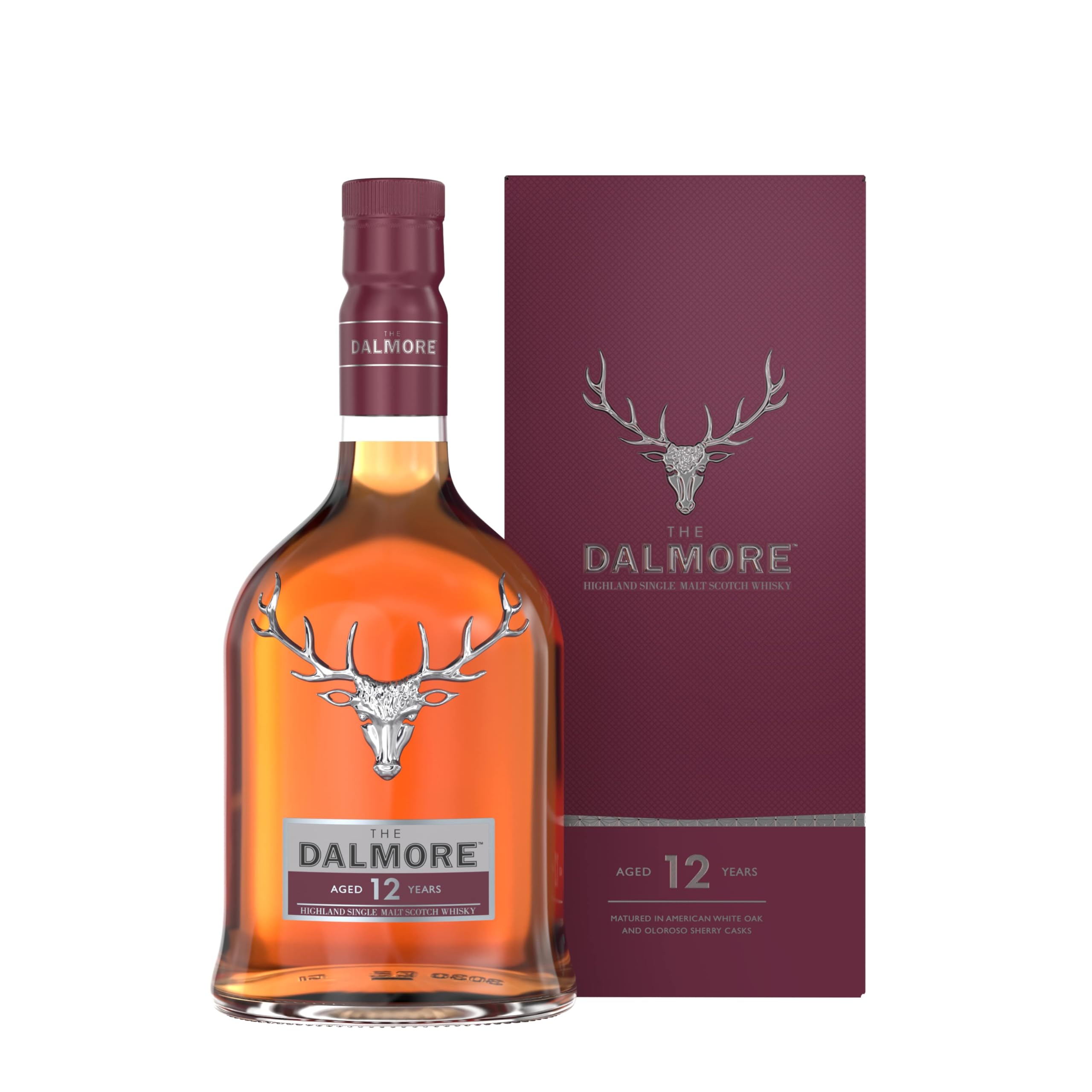 The Dalmore 12 Years Old Highland Single Malt Scotch Whisky 40% Vol. 0,7l en boîte cadeau