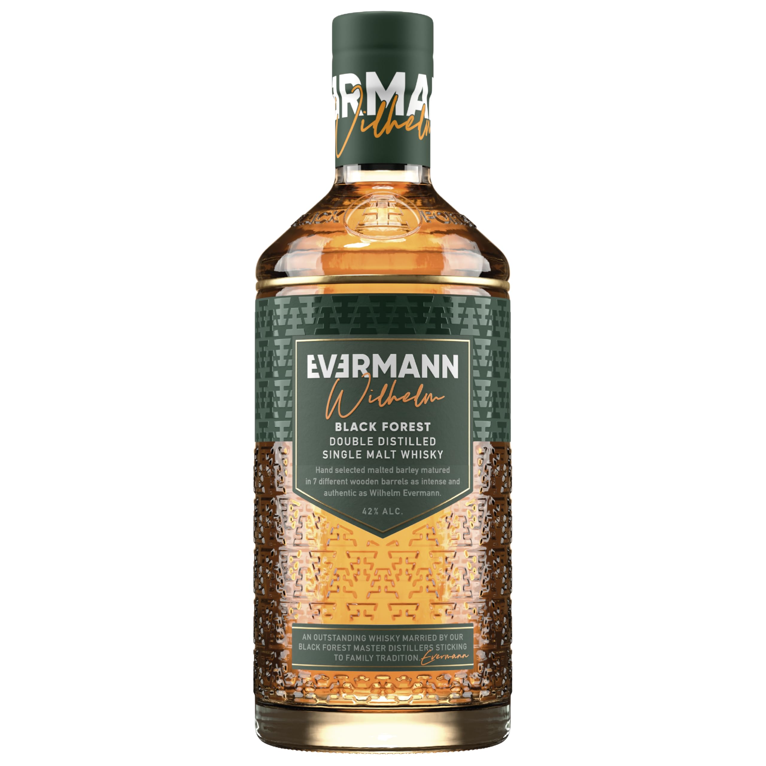 Evermann Wilhelm Black Forest Single Malt Whisky 42% Vol. 0,7l