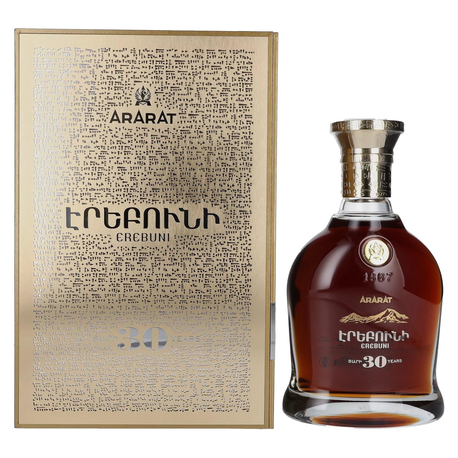 Ararat Erebuni 30 Years Old 40% Vol. 0,7l en boîte cadeau — Cognac — Piscosaveur