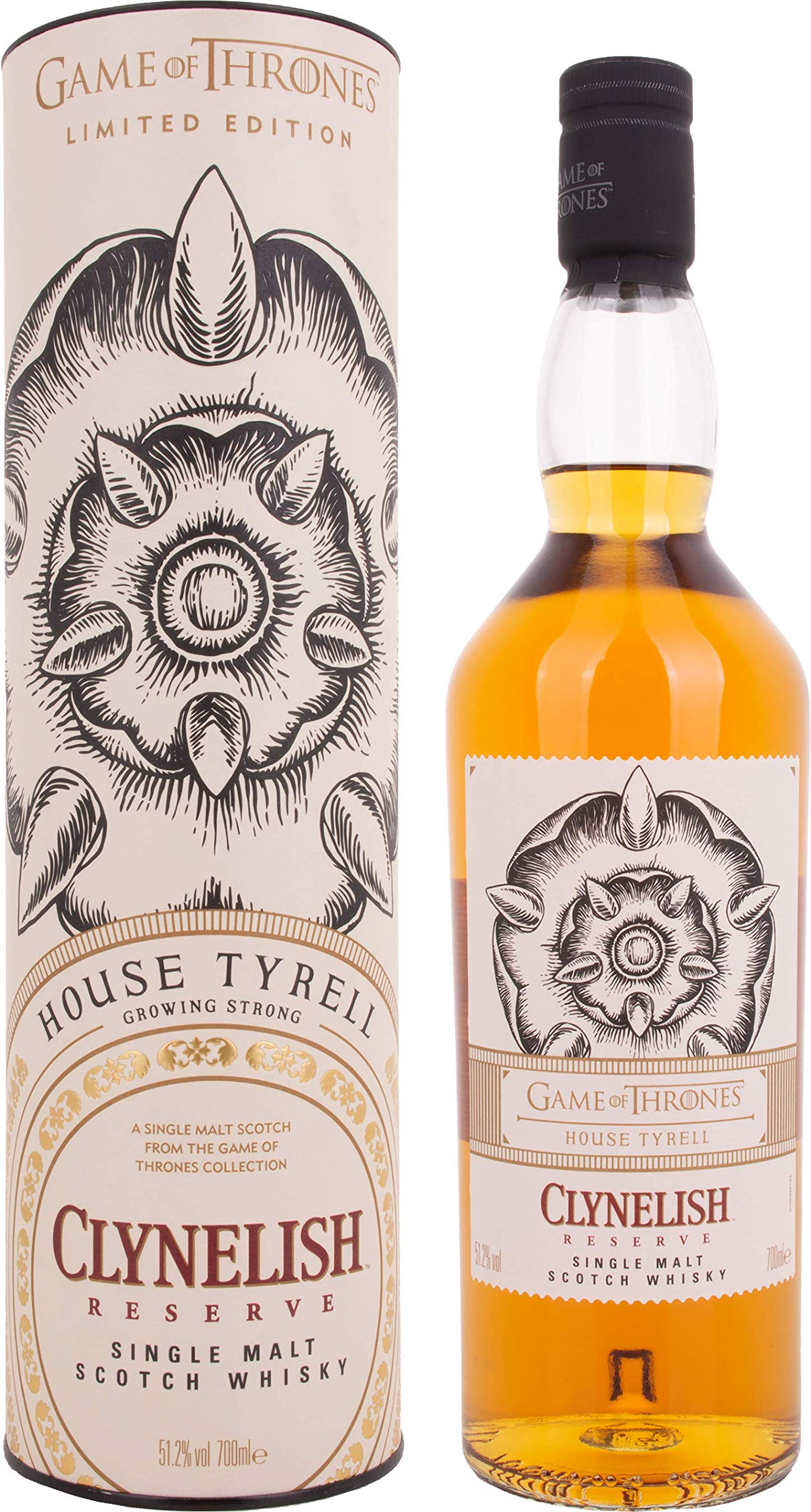 Clynelish Reserve GAME OF THRONES House Tyrell Single Malt Collection  — Piscosaveur