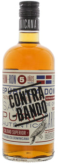 Ron Contra-Bando Calidad Superior 5 Años 38% Vol. 0,7l — Piscosaveur