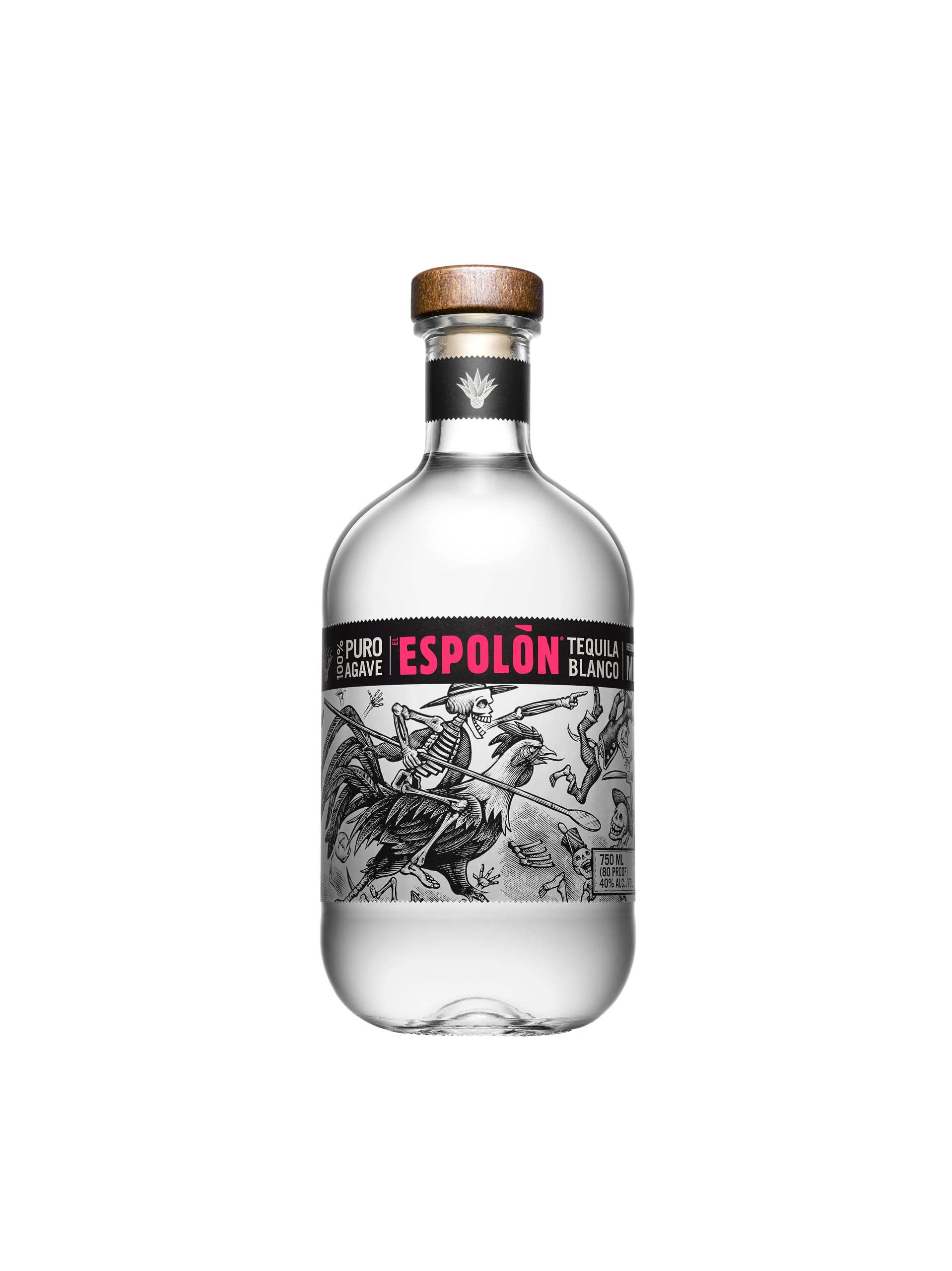 Espolón Tequila Blanco 100% puro Agave 40% Vol. 0,7l — Piscosaveur