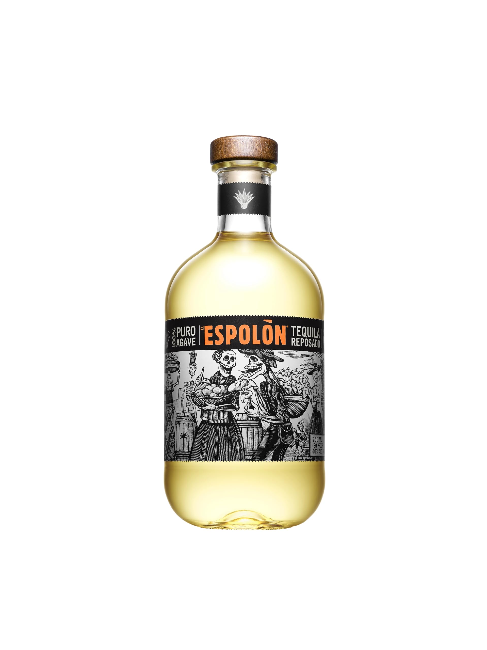 Espolón Tequila Reposado 100% puro Agave 40% Vol. 0,7l