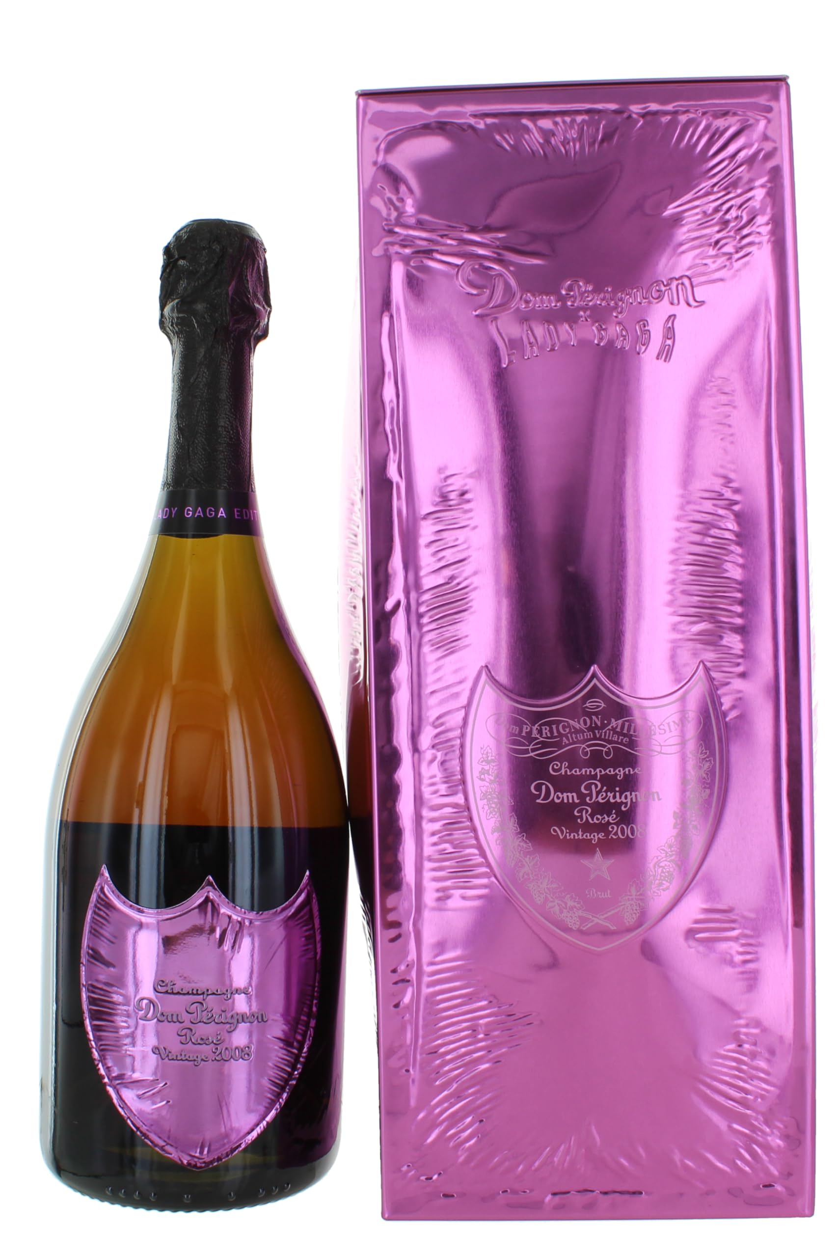 Dom Pérignon Champagne LADY GAGA Rosé Vintage 2008 12,5% Vol. 0,75l in — Piscosaveur