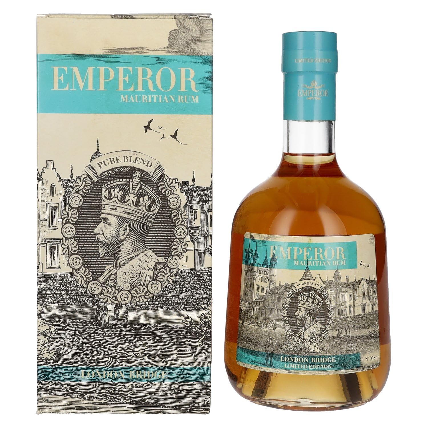 Emperor Mauritian Rum LONDON BRIDGE Limited Edition 40% Vol. 0,7l en boîte cadeau