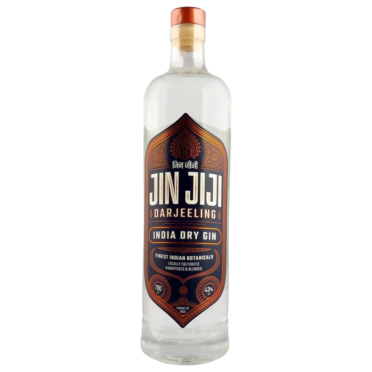 Jin Jiji Darjeeling India Dry Gin 43% Vol. 0,7l — Piscosaveur