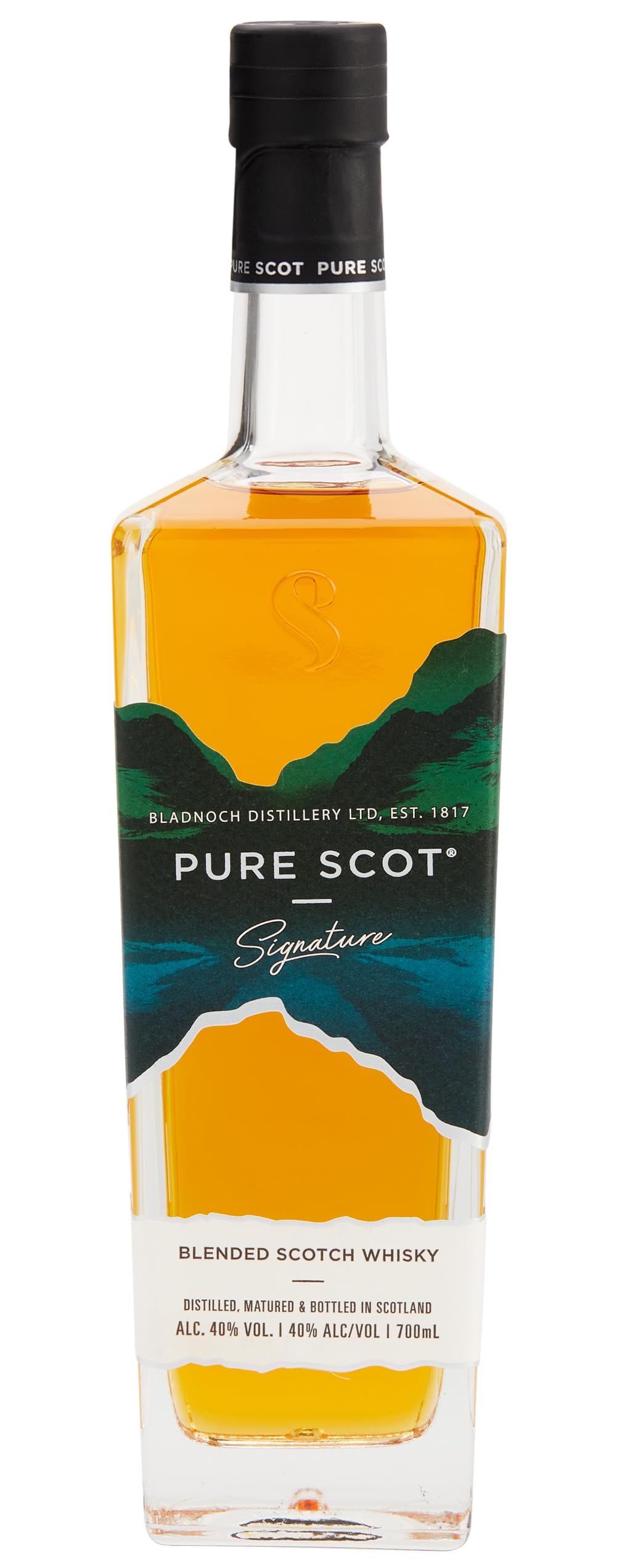 Bladnoch Pure Scot Blended Scotch Whisky 40% Vol. 0,7l en boîte cadeau — Piscosaveur