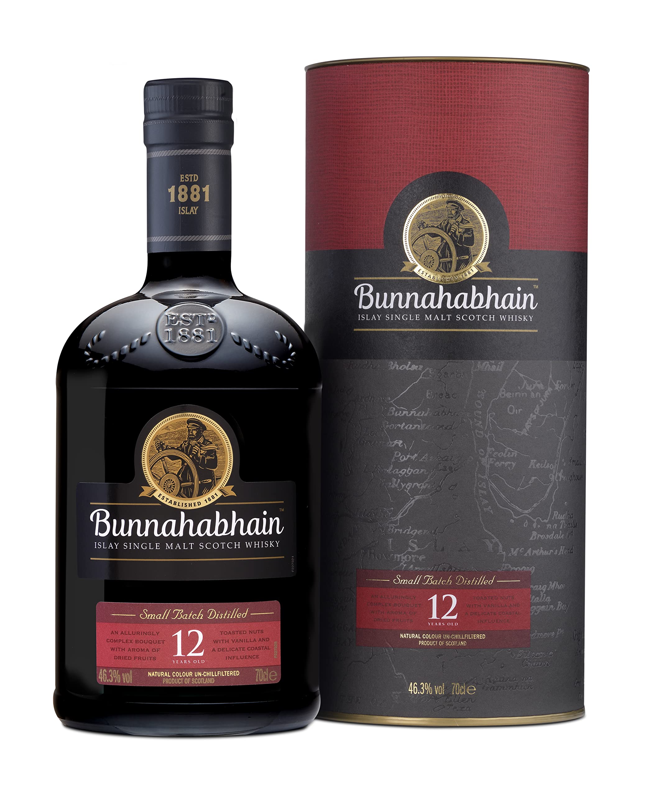 Bunnahabhain 12 Years Old Islay Single Malt Scotch Whisky 46,3% Vol. 0 — Piscosaveur