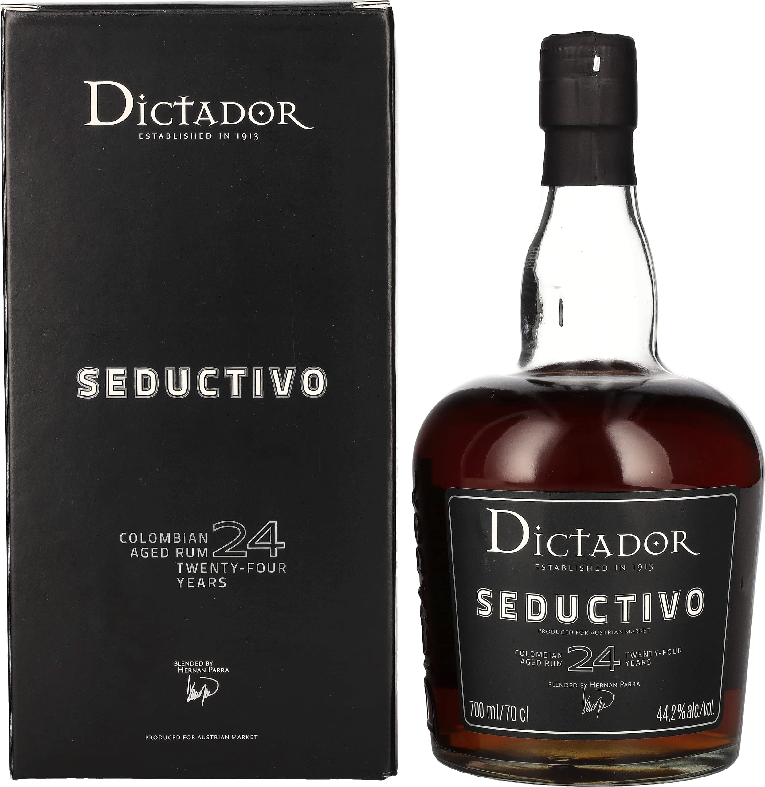 Dictador SEDUCTIVO 24 Years Old Colombian Aged Rum Limited Edition 44, — Piscosaveur