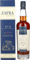 Zafra Añejo 21 Años Ron Master Reserve 40% Vol. 0,7l en boîte cadeau — Piscosaveur
