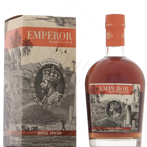 Emperor Mauritian Rum ROYAL SPICED 40% Vol. 0,7l en boîte cadeau — Piscosaveur