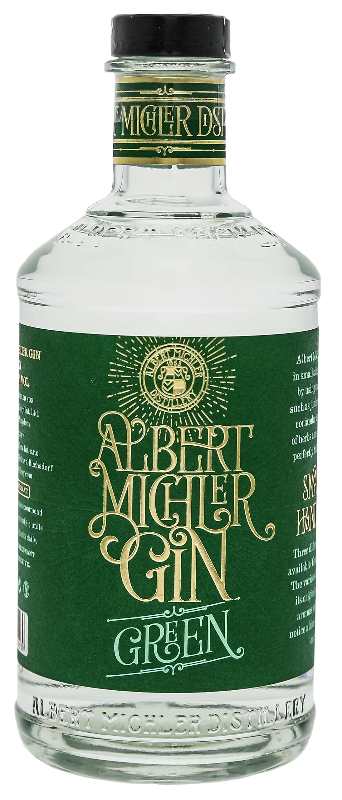 Albert Michler Green Gin Small Batch 44% Vol. 0,7l — Gin — Piscosaveur