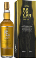 Kavalan EX-BOURBON OAK CASK Single Malt Whisky 46% Vol. 0,7l en boîte  — Piscosaveur