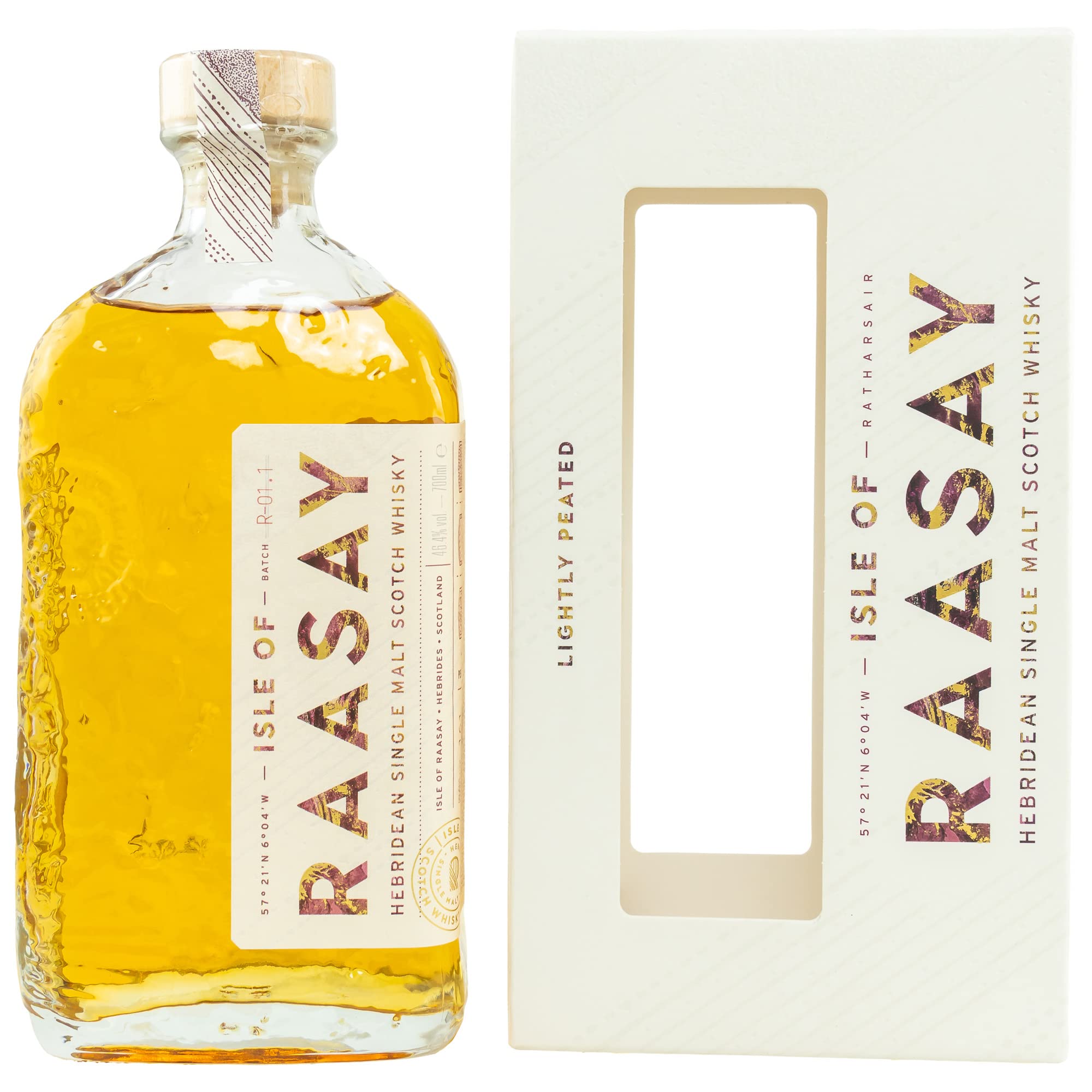 Isle of RAASAY Hebridean Single Malt R-01.4.2 46,4% Vol. 0,7l — Piscosaveur