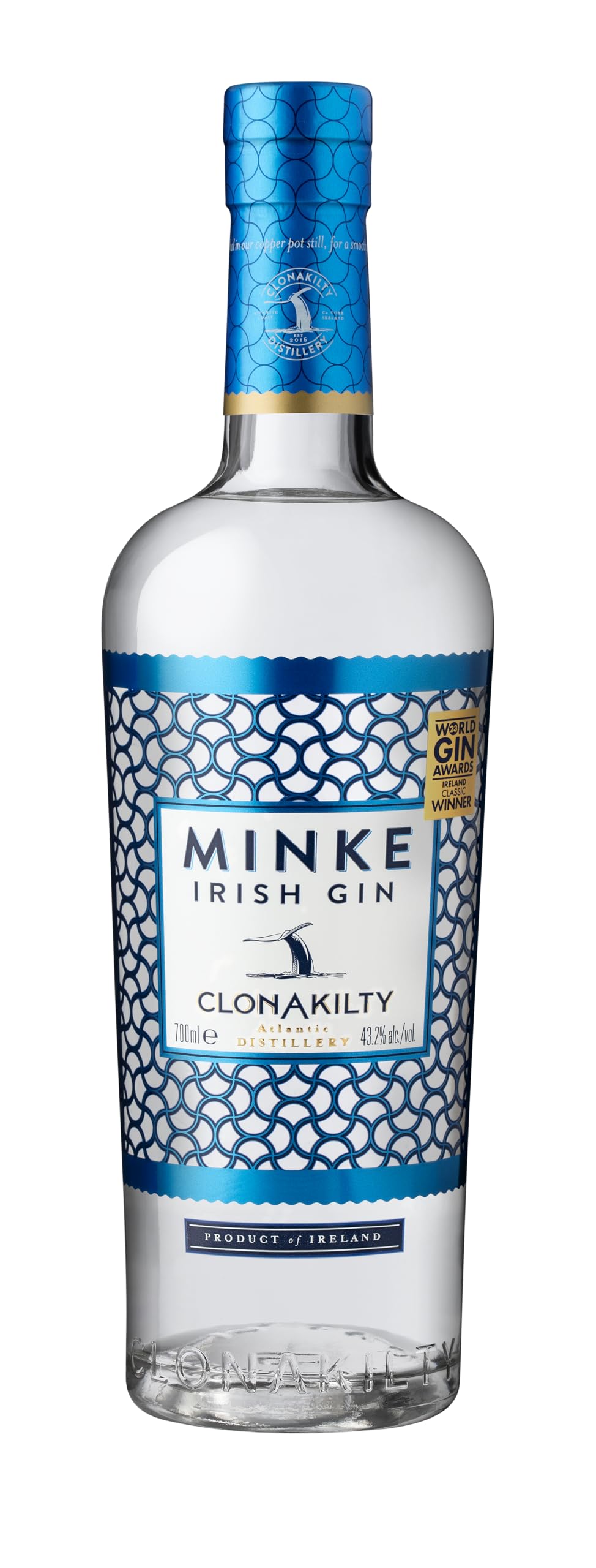Minke Irish Gin 43,2% Vol. 0,7l en boîte cadeau — Piscosaveur
