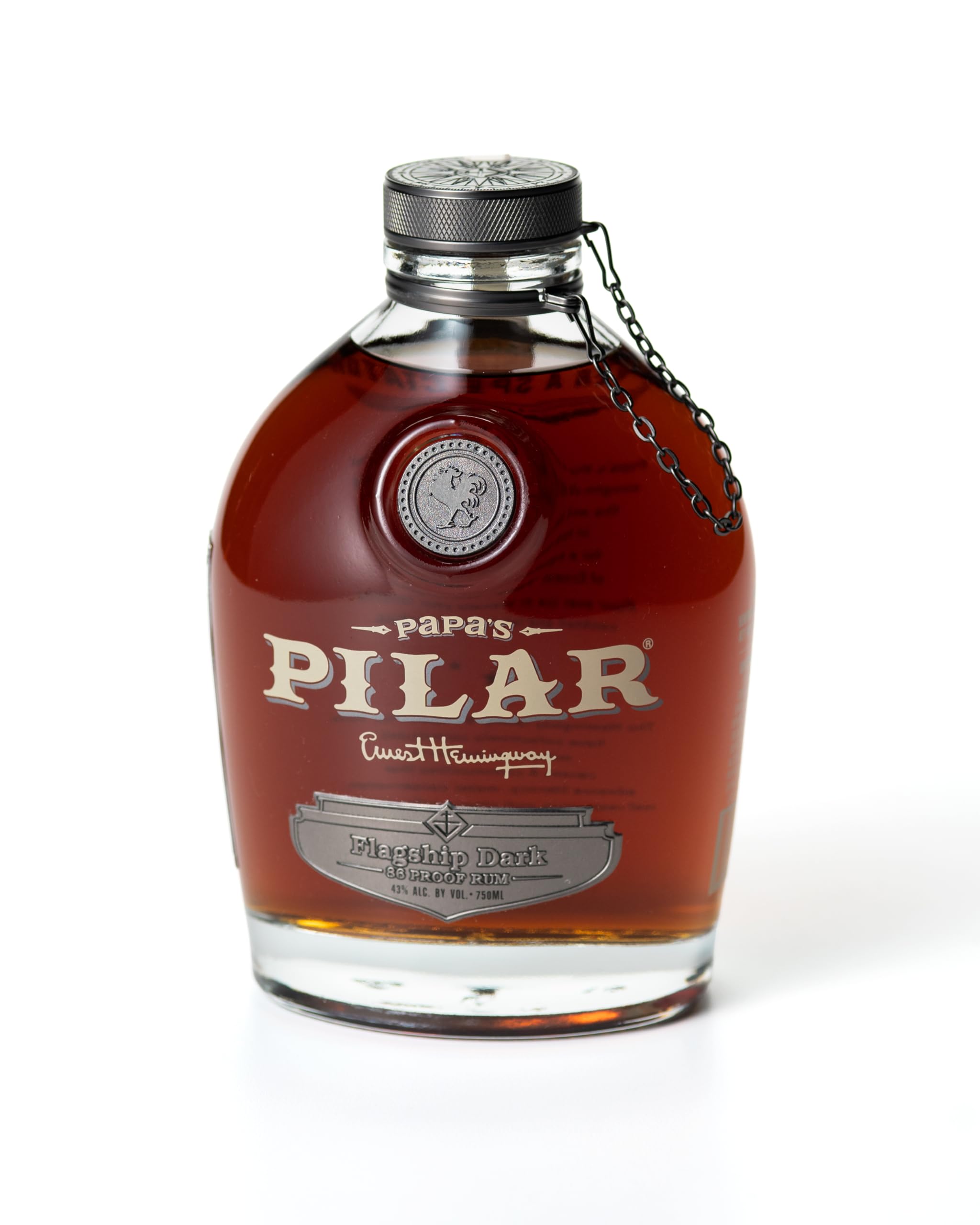 Papa's Pilar Solera FLAGSHIP DARK RUM 43% Vol. 0,7l