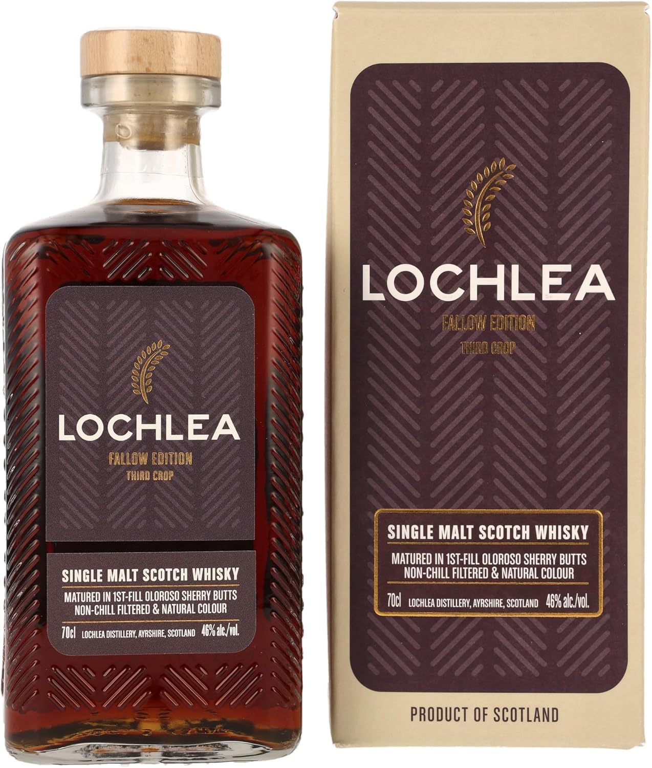 Lochlea FALLOW EDITION Third Crop Single Malt Scotch Whisky 46% Vol. 0 — Piscosaveur