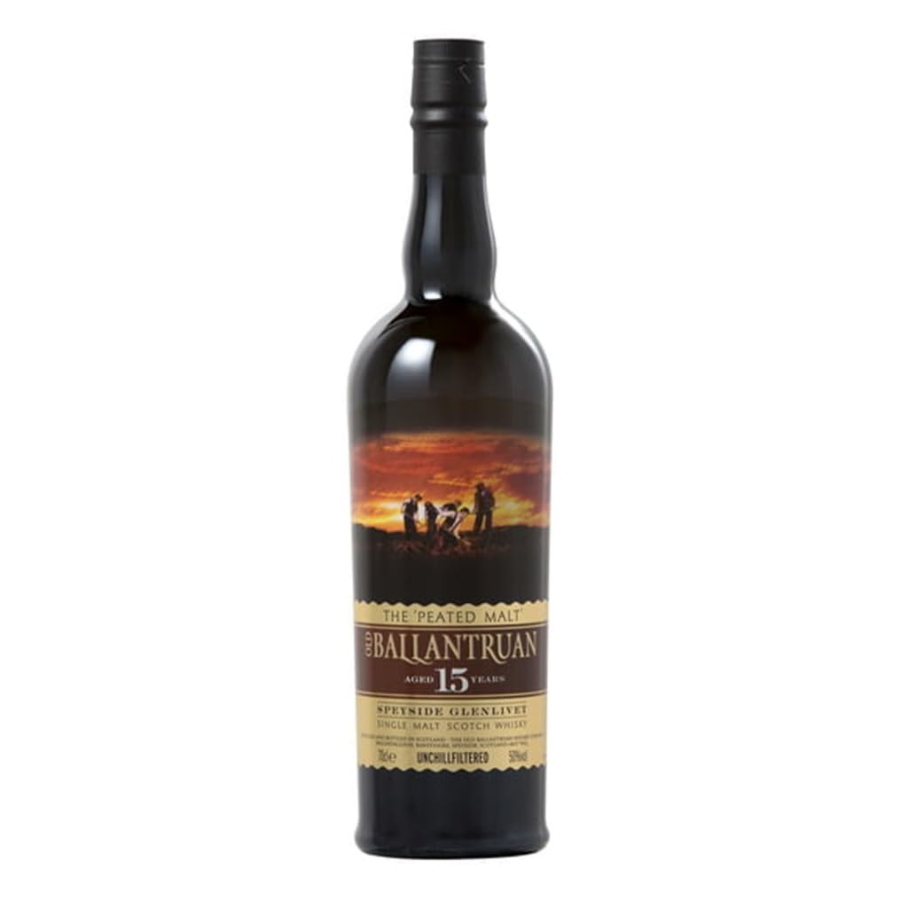 Old Ballantruan 15 Years Old The Peated Malt Single Malt Scotch Whisky — Piscosaveur