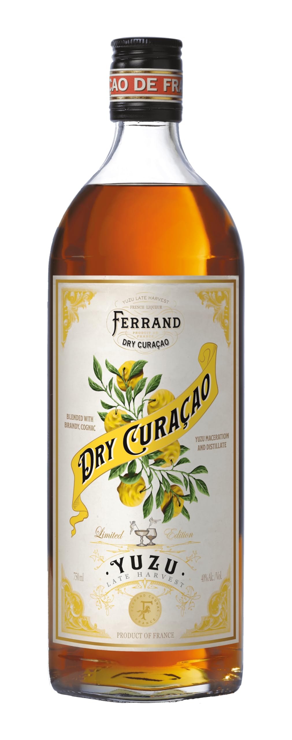 FERRAND Dry Curaçao Yuzu 40% Vol. 0,7l — Piscosaveur