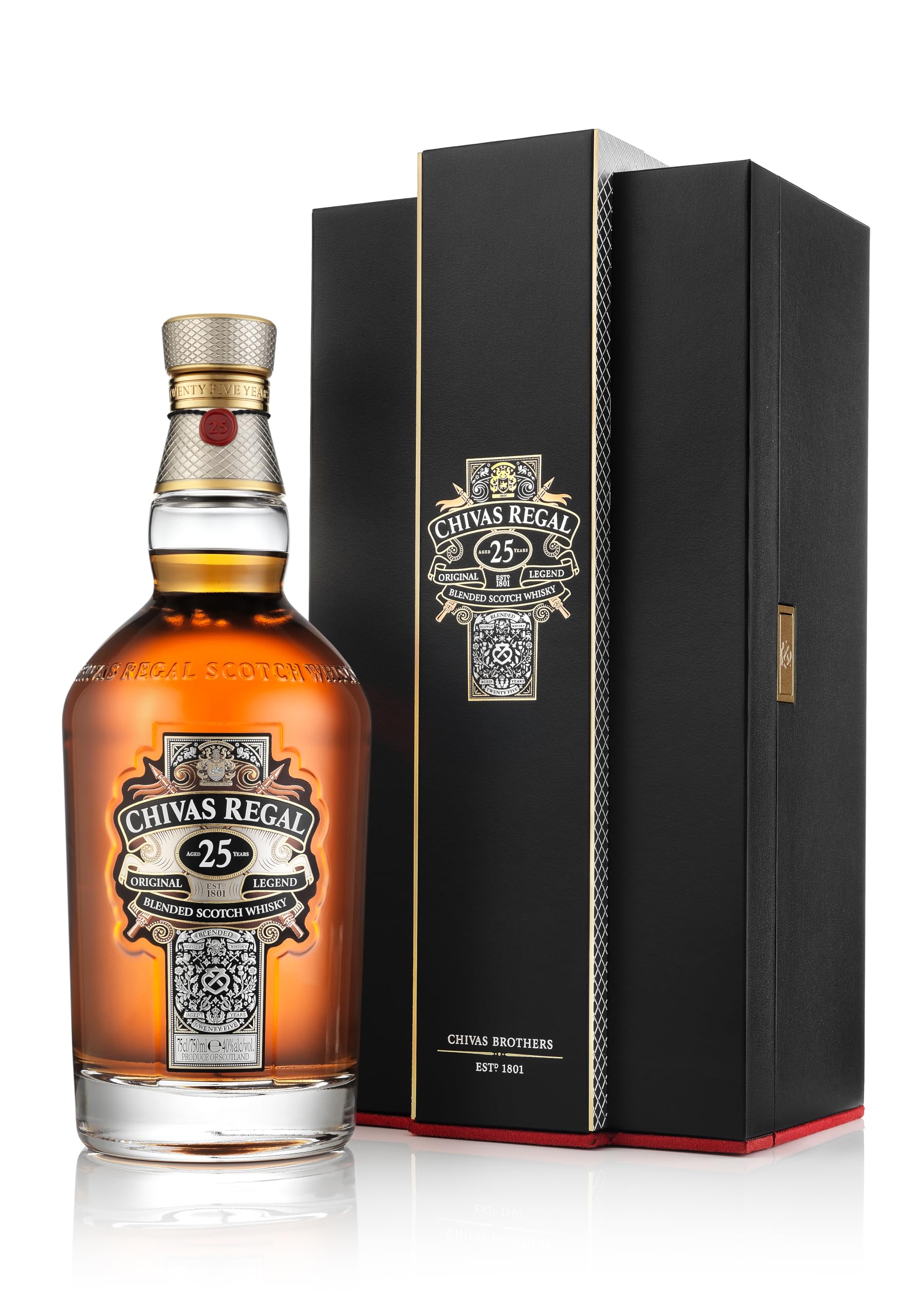 Chivas Regal 25 Years Old ORIGINAL LEGEND 40% Vol. 0,7l en boîte cadea — Piscosaveur