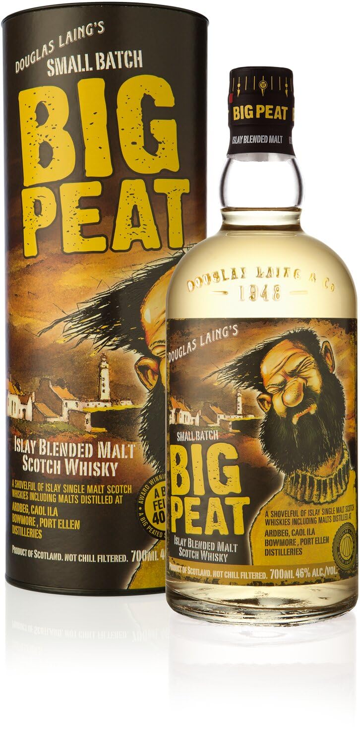 Douglas Laing BIG PEAT Small Batch Islay Blended Malt 46% Vol. 0,7l en — Piscosaveur