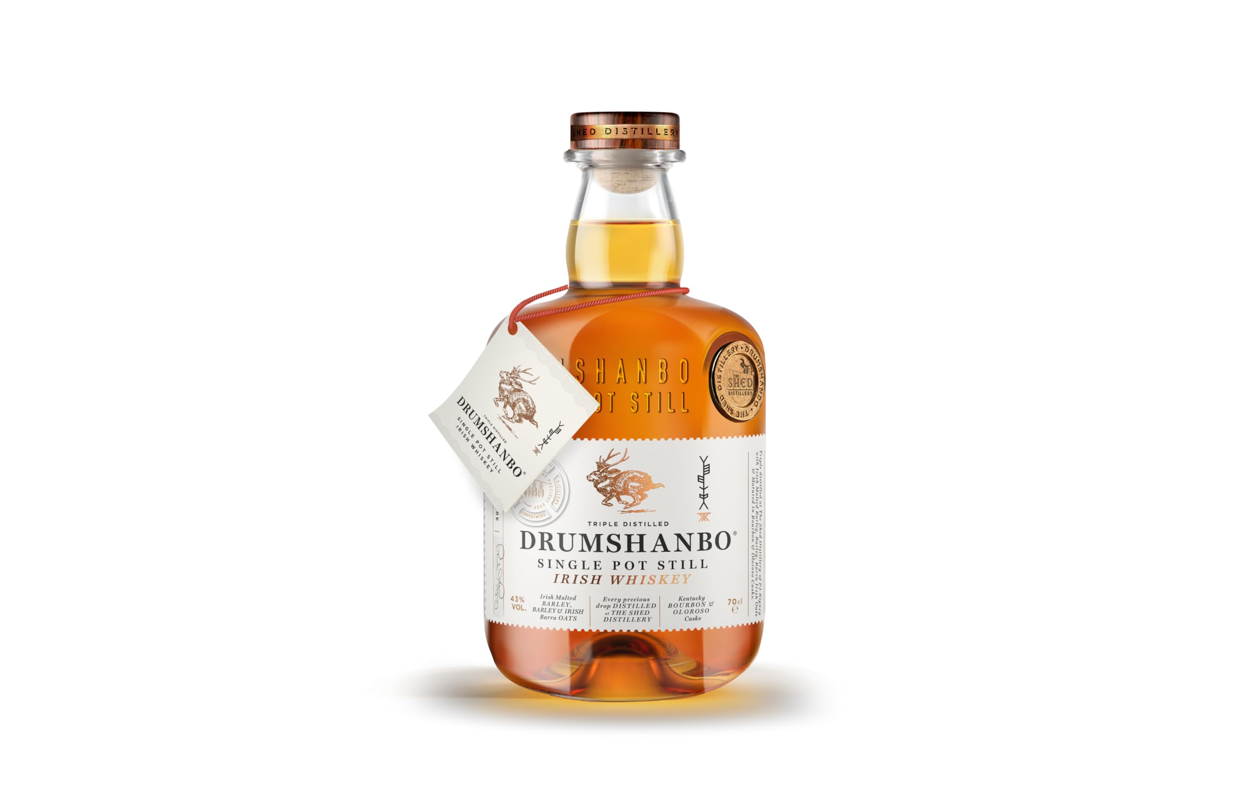 Drumshanbo Single Pot Still Irish Whiskey 43% Vol. 0,7l en boîte cadea — Piscosaveur