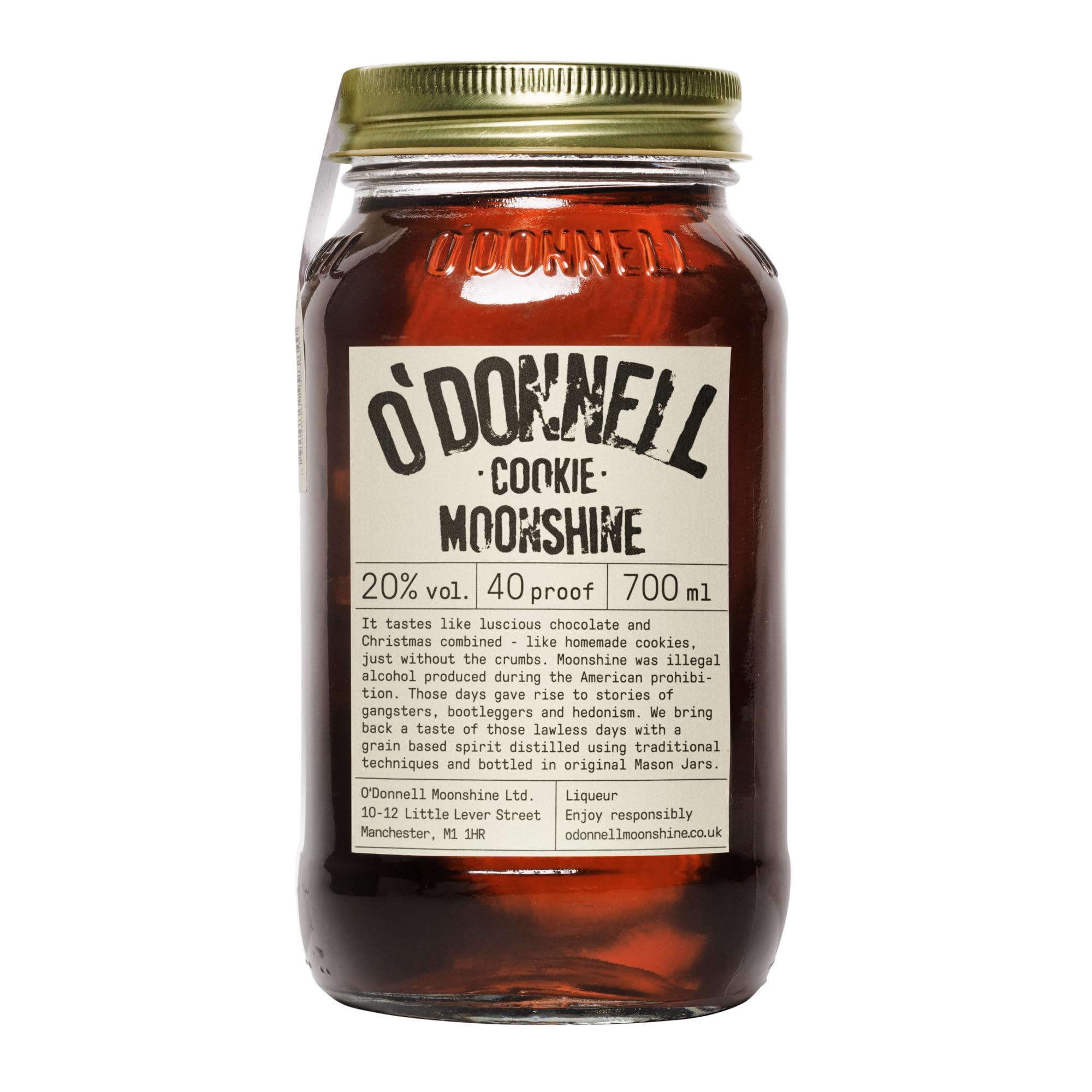 O'Donnell Moonshine COOKIE Likör 20% Vol. 0,7l — Piscosaveur