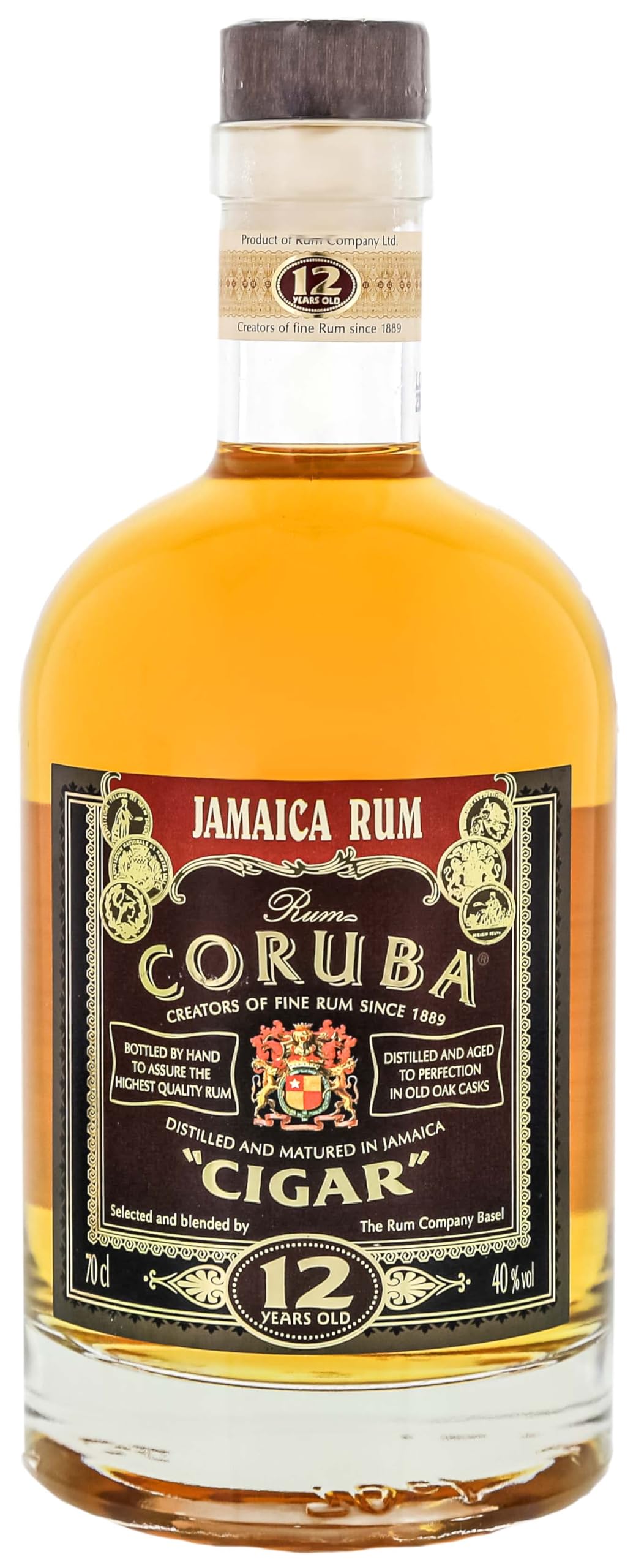 Coruba 12 Years Old Cigar Rum 40% Vol. 0,7l — Piscosaveur