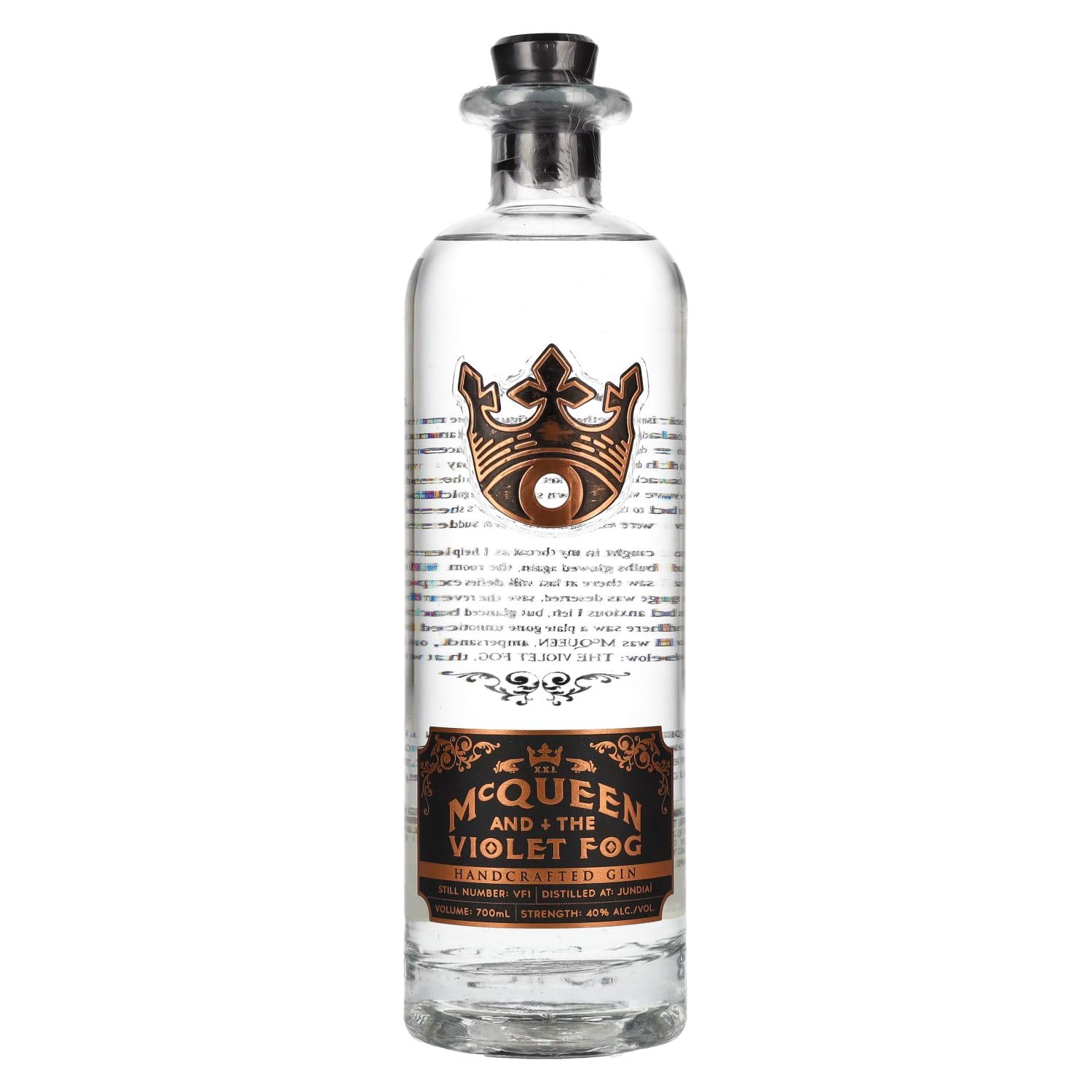 McQueen and the Violet Fog Handcrafted Gin 40% Vol. 0,7l — Piscosaveur