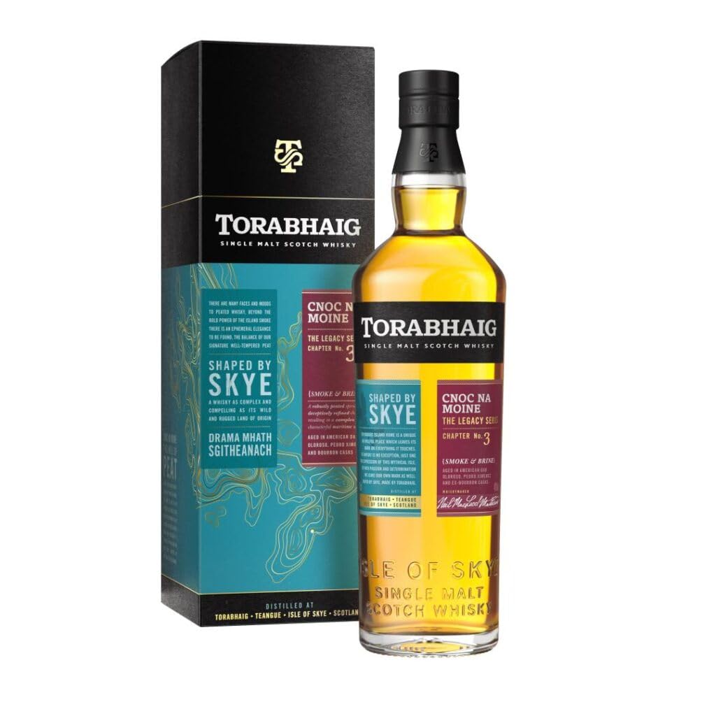 Torabhaig CNOC NA MÒINE The Legacy Series Single Malt 46% Vol. 0,7l en boîte cadeau