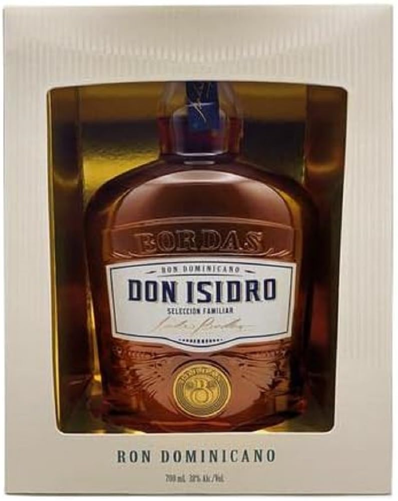 Don Isidro Selección Familiar Ron Dominicano 38% Vol. 0,7l en boîte ca — Piscosaveur