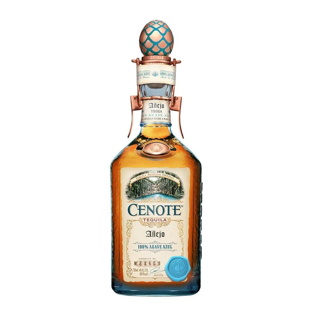 Cenote Tequila Añejo 100% Agave Azul 40% Vol. 0,7l