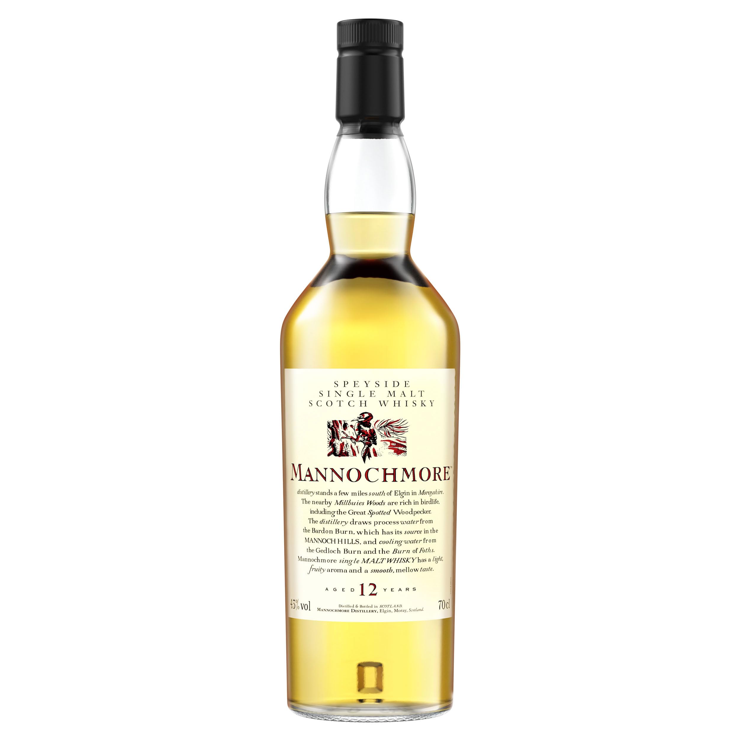Mannochmore 12 Years Old Speyside Single Malt 43% Vol. 0,7l — Piscosaveur