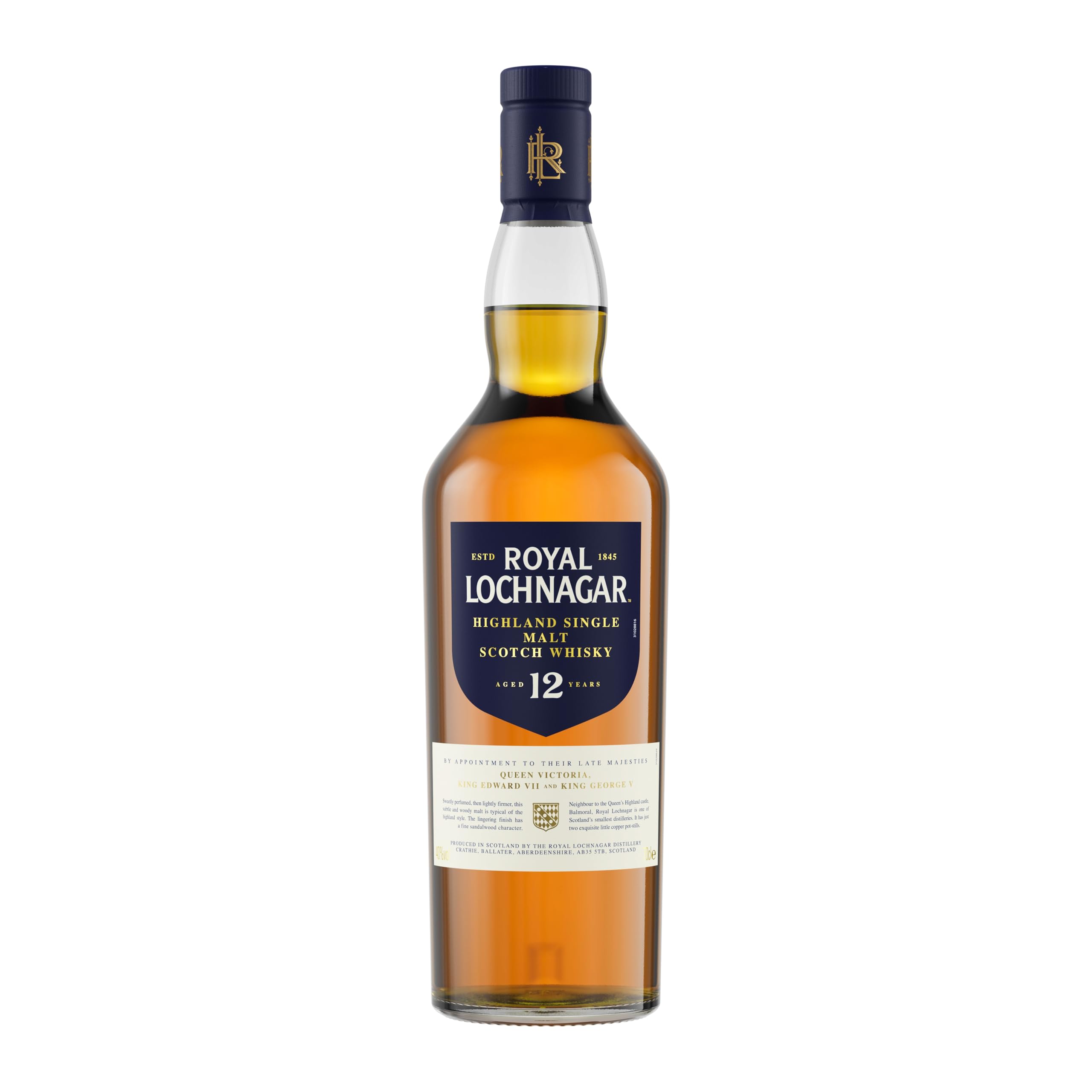 Royal Lochnagar 12 Years Old Highland Single Malt 40% Vol. 0,7l en boî — Piscosaveur
