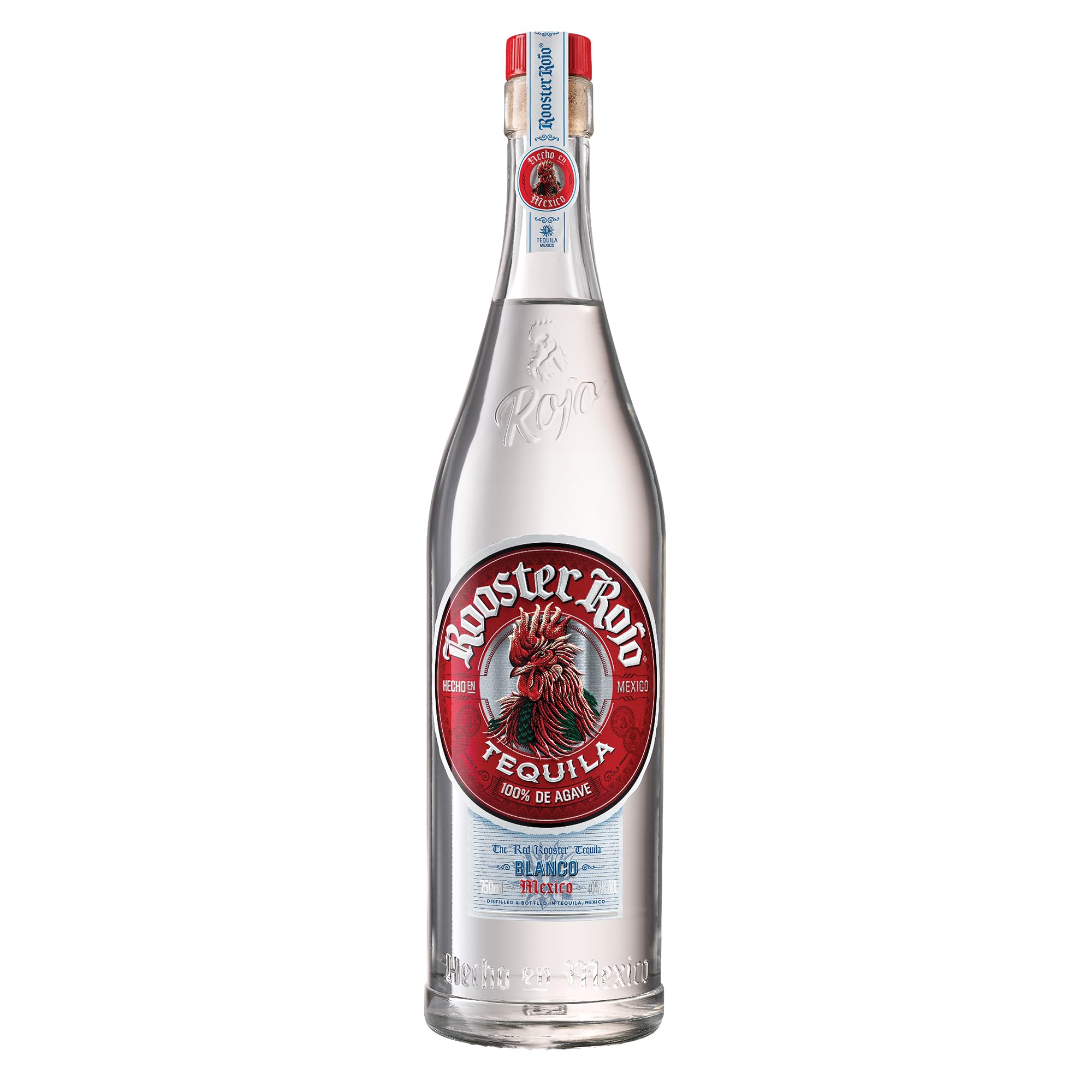 Rooster Rojo BLANCO Tequila 100% de Agave 38% Vol. 0,7l