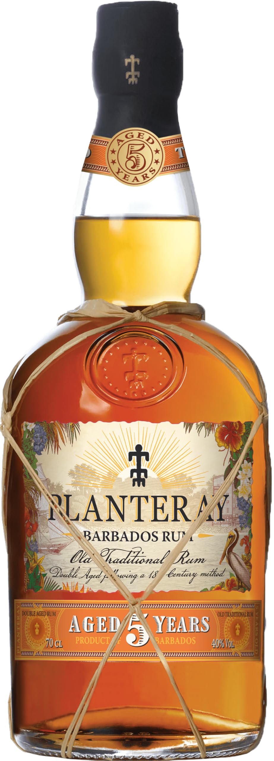 Planteray Rum BARBADOS 5 Years Old Old Traditional Rum 40% Vol. 0,7l — Piscosaveur