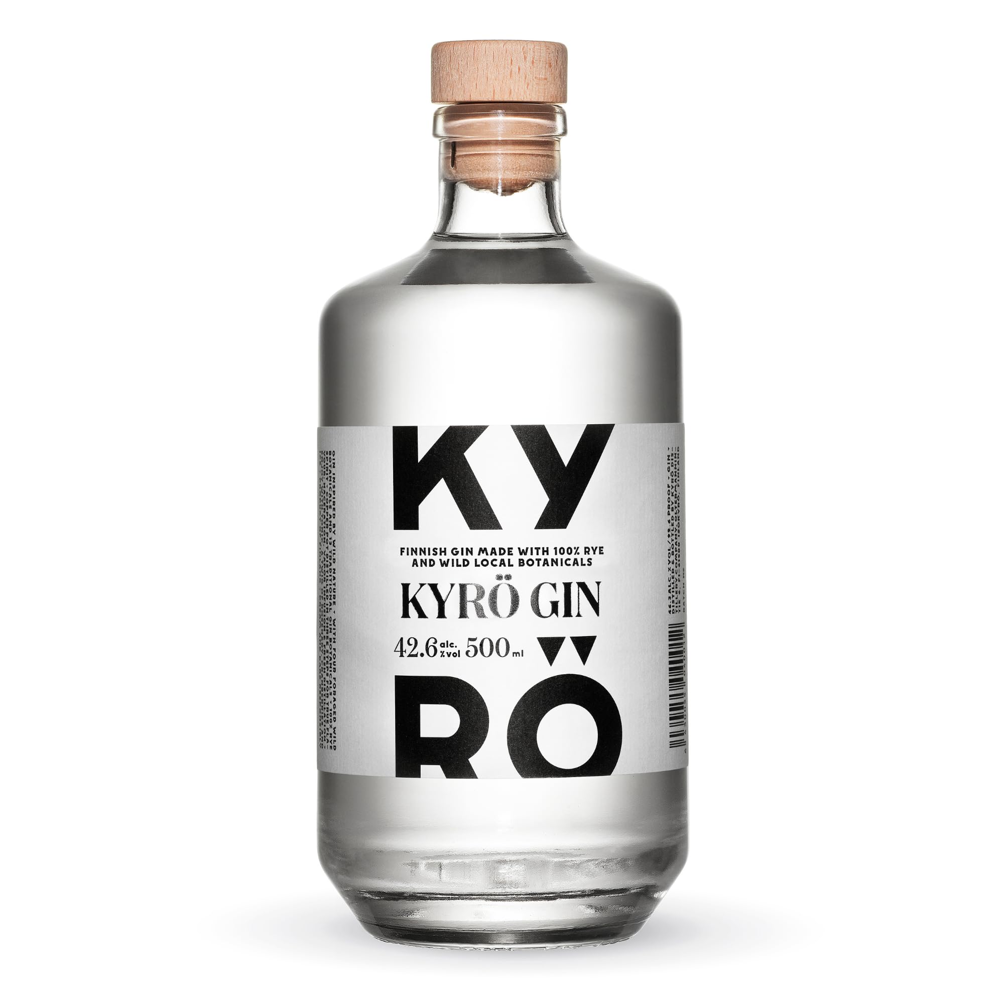 Kyrö Gin Rye Gin 42,6% Vol. 0,5l — Piscosaveur