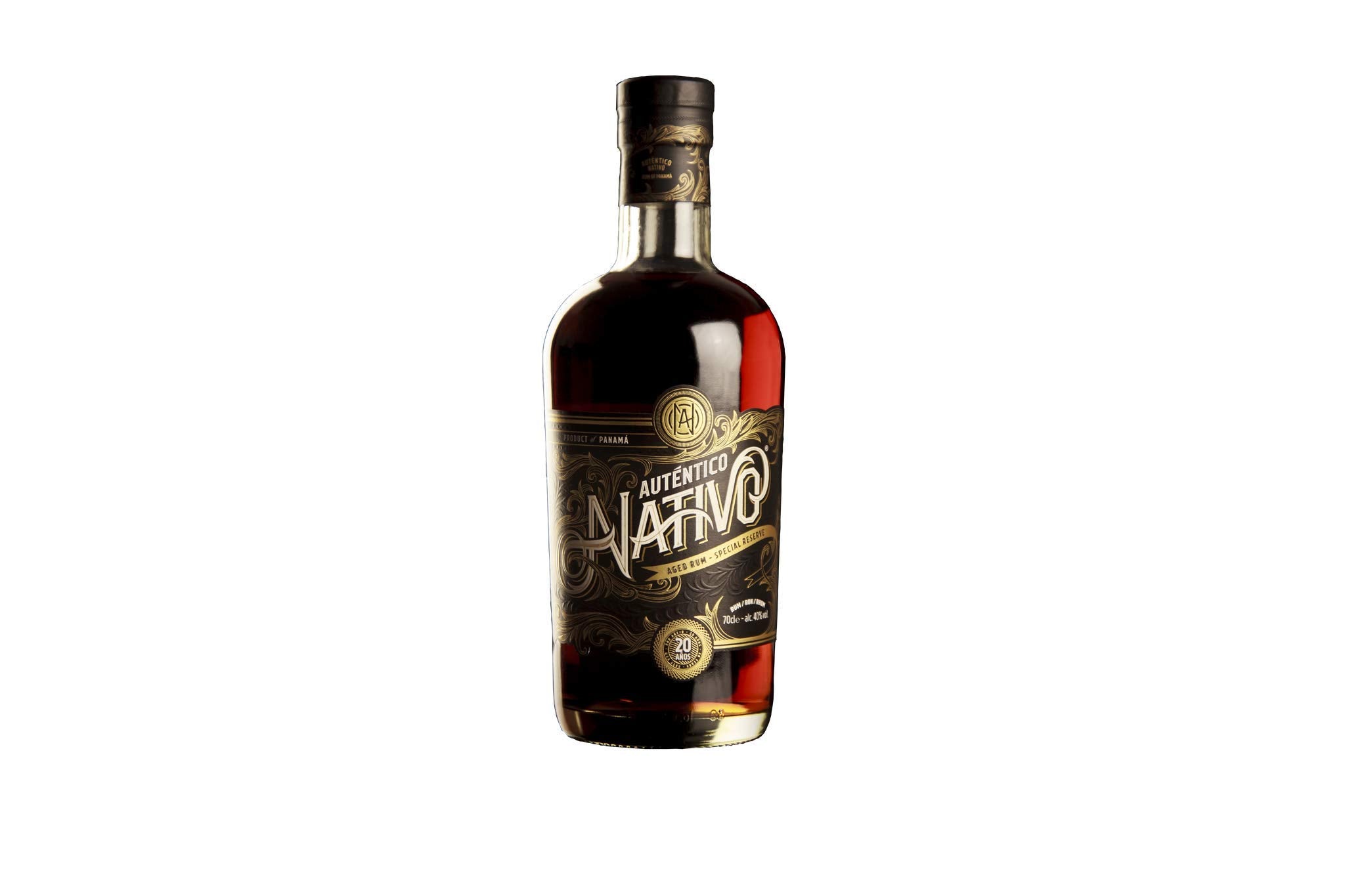 Auténtico Nativo 20 Years Old Special Reserve Rum 40% Vol. 0,7l en boîte cadeau — Rhum — Piscosaveur