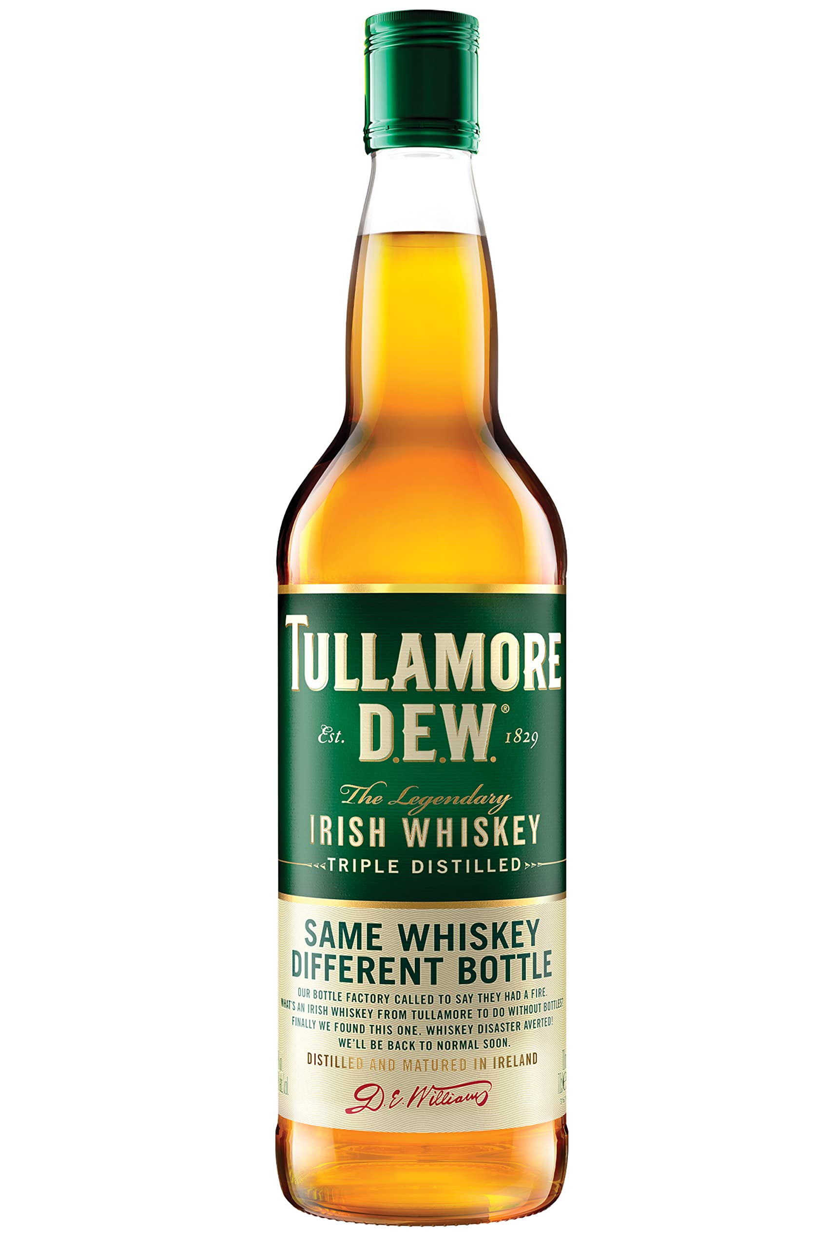Tullamore D.E.W. Irish Whiskey ROUND 40% Vol. 0,7l — Piscosaveur