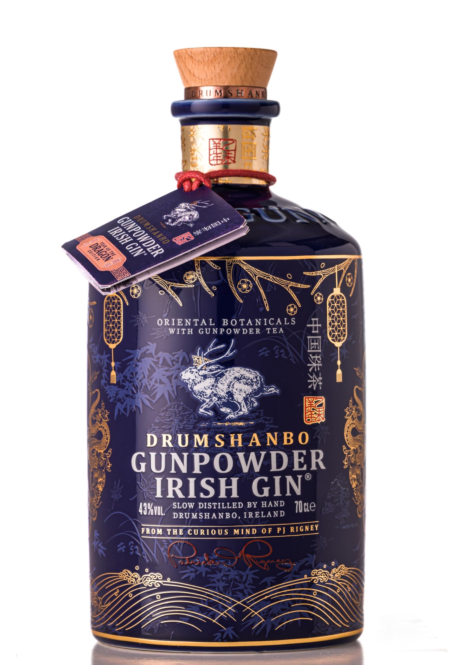 Drumshanbo Gunpowder Irish Gin Year of the Dragon 43% Vol. 0,7l — Piscosaveur