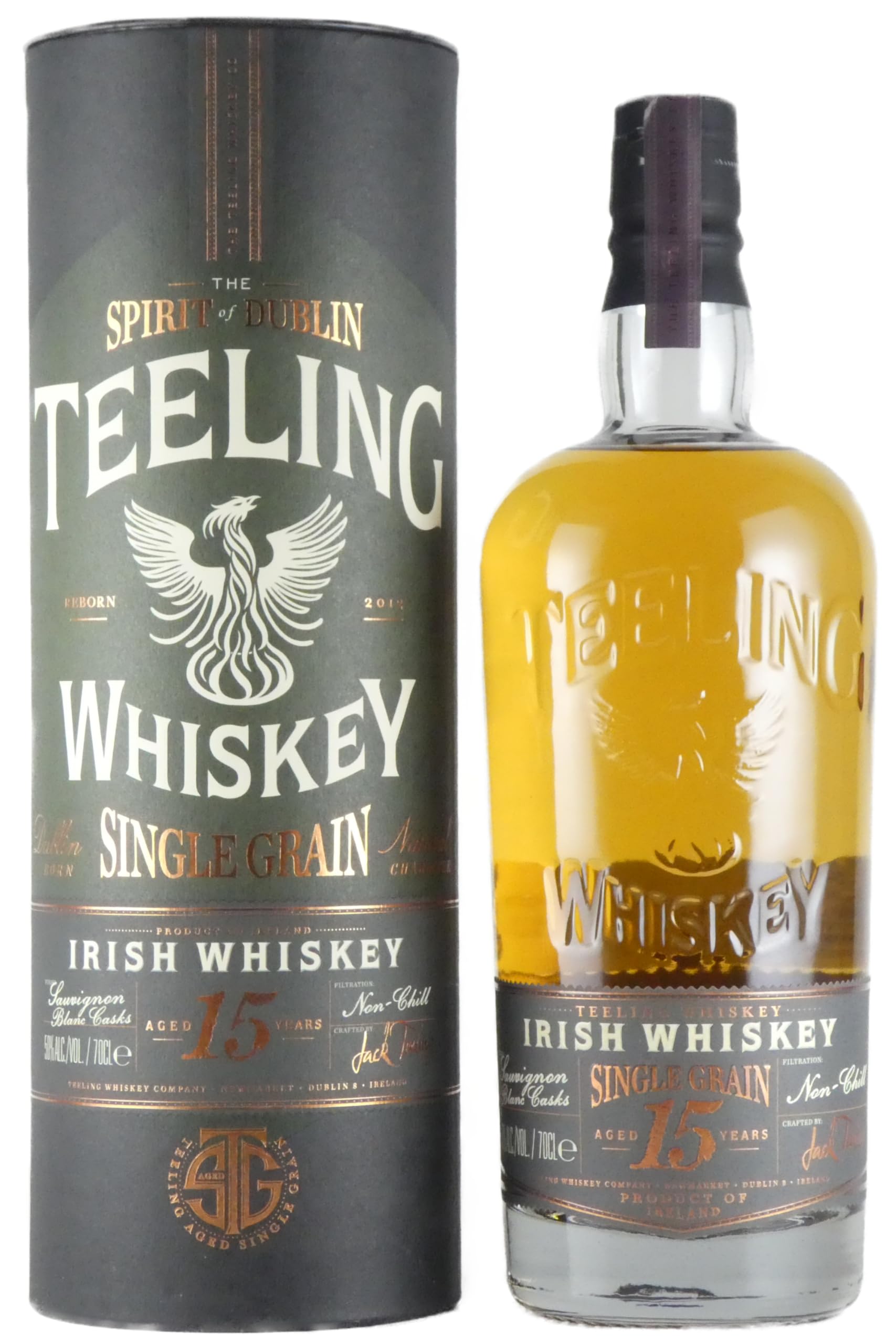 Teeling Whiskey SINGLE GRAIN 15 Years Old Sauvignon Blanc Cask 50% Vol — Piscosaveur