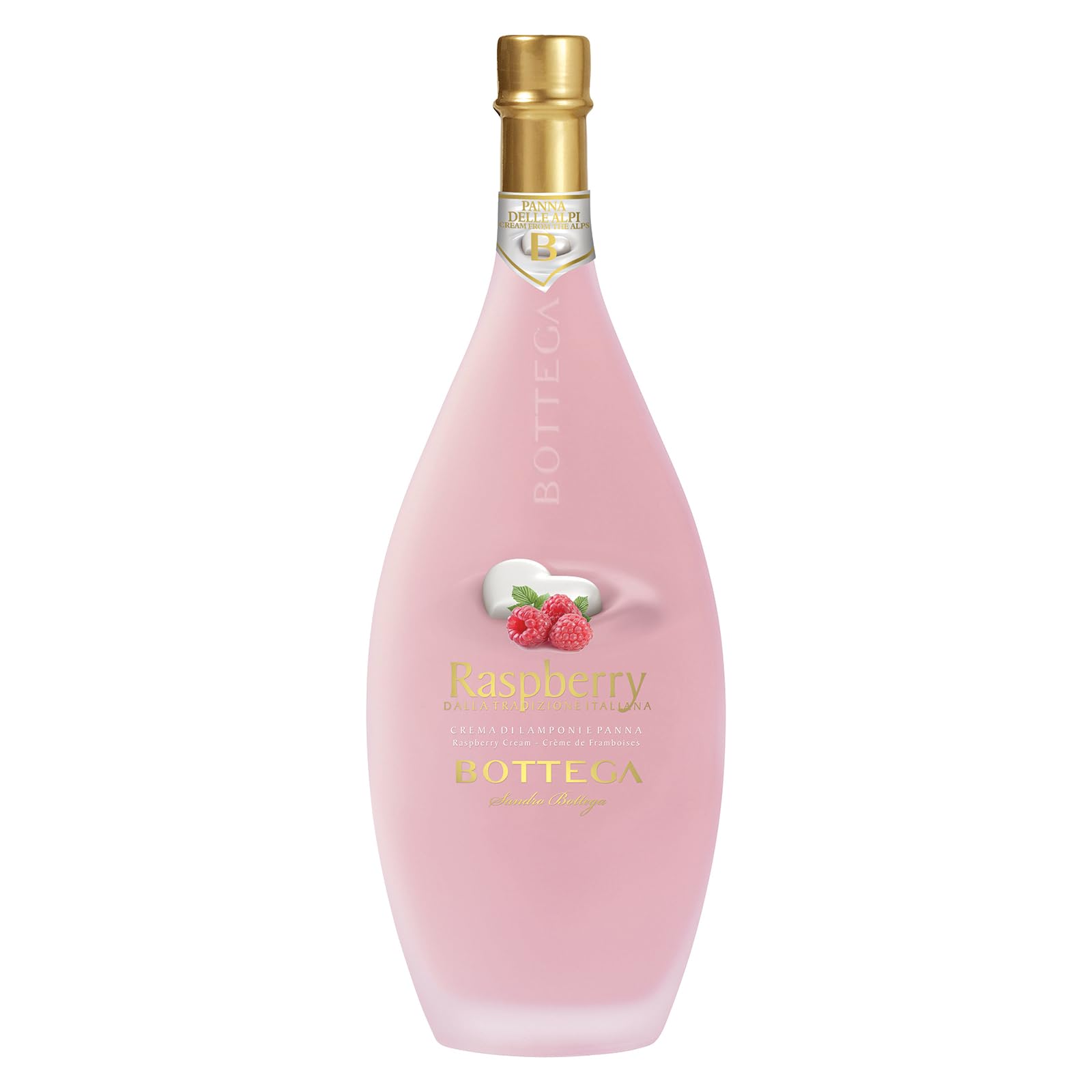 Bottega RASPBERRY Crema di Lamponie Panna 15% Vol. 0,5l — Piscosaveur