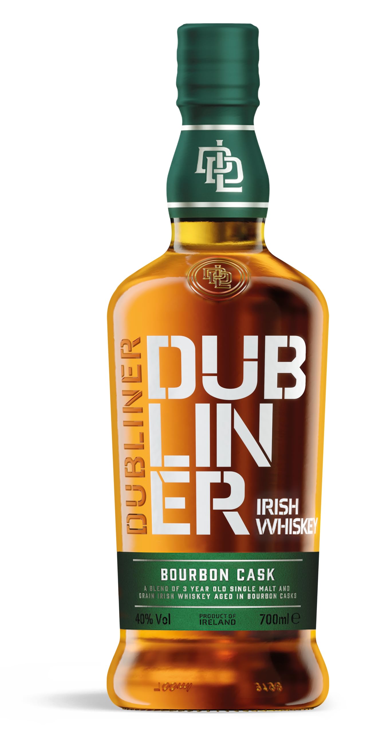 Dubliner Irish Whiskey Bourbon Cask 40% Vol. 0,7l — Piscosaveur