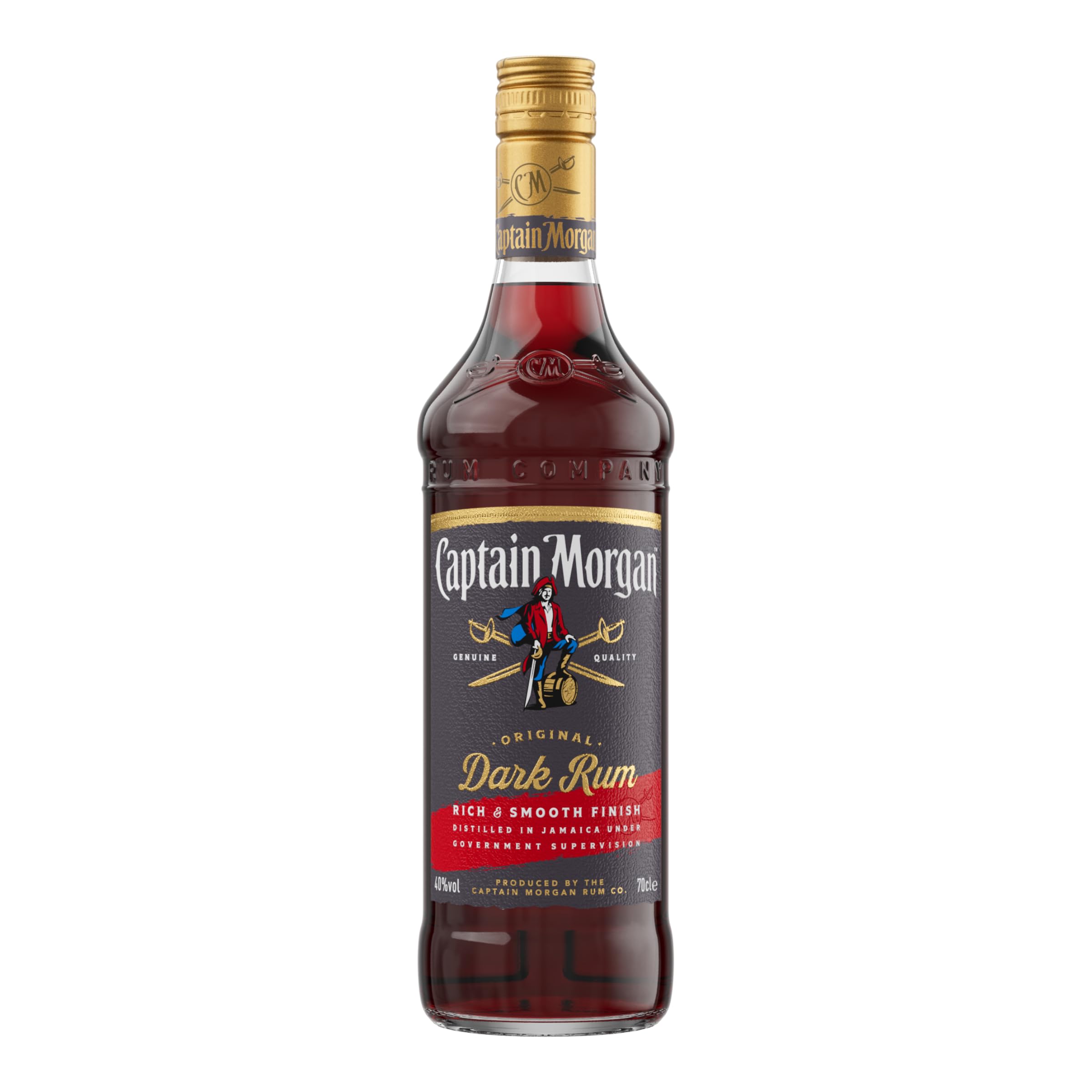 Captain Morgan DARK RUM 40% Vol. 0,7l — Piscosaveur