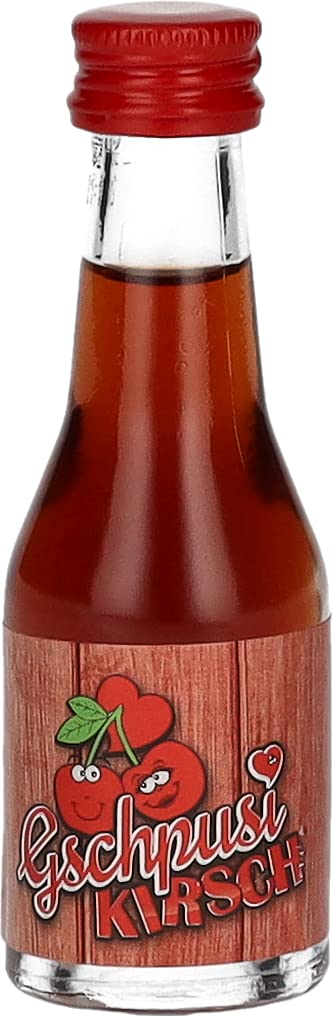 Gschpusi Kirsch 20% Vol. 25x0,02l avec Sticker — Piscosaveur