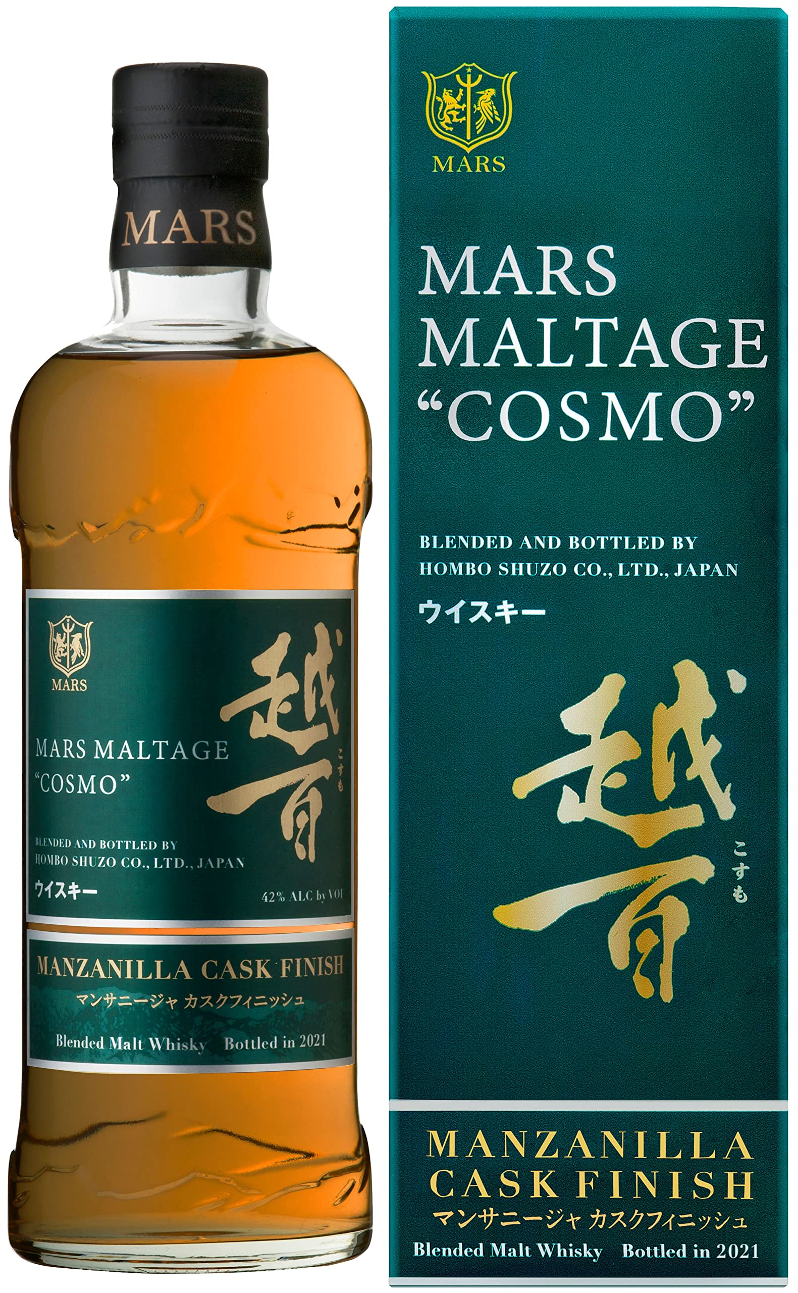 Mars Maltage COSMO Manzanilla Cask Finish Japan Whisky 42% Vol. 0,7l e — Piscosaveur