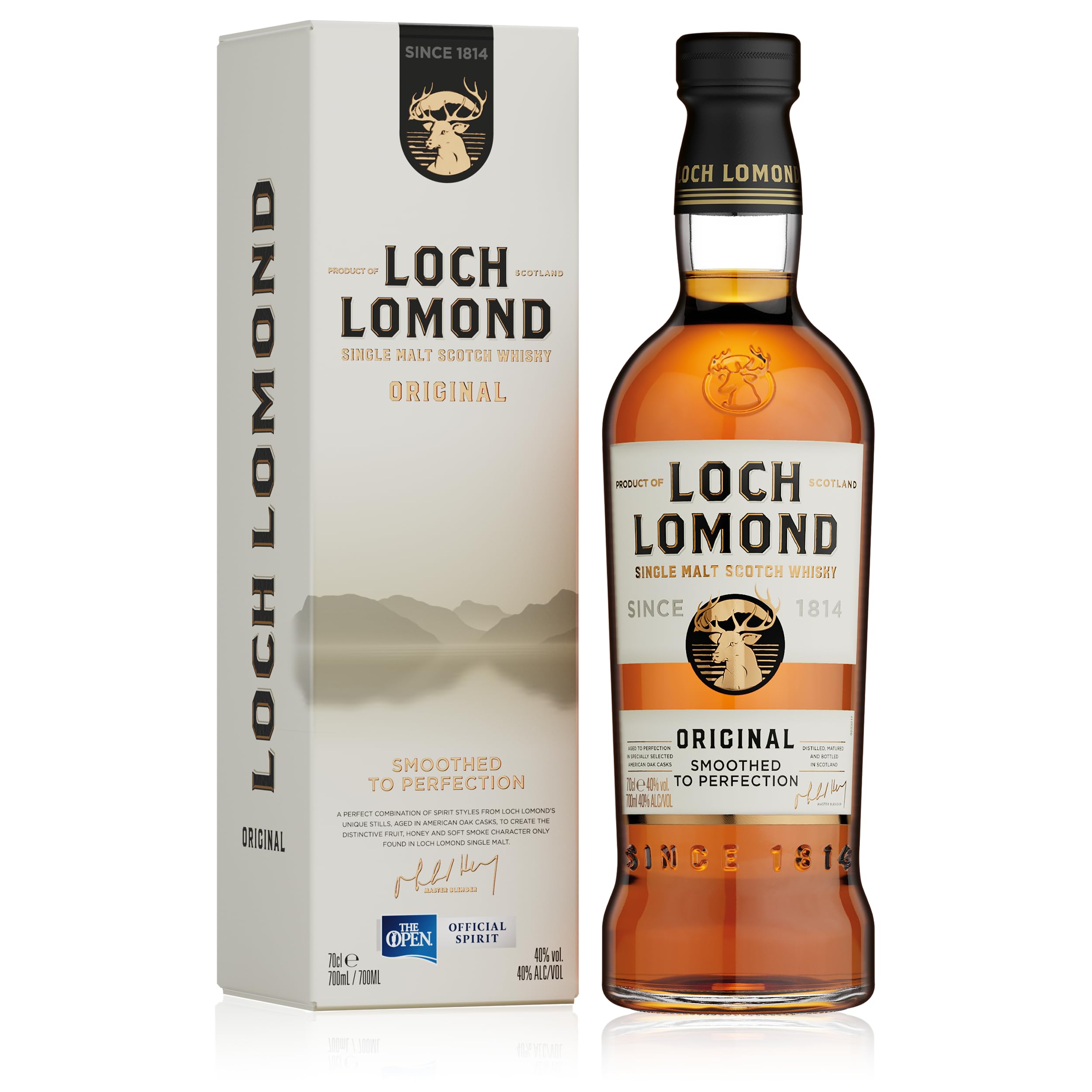 Loch Lomond THE ORIGINAL Triple Oak Single Malt 40% Vol. 0,7l en boîte — Piscosaveur