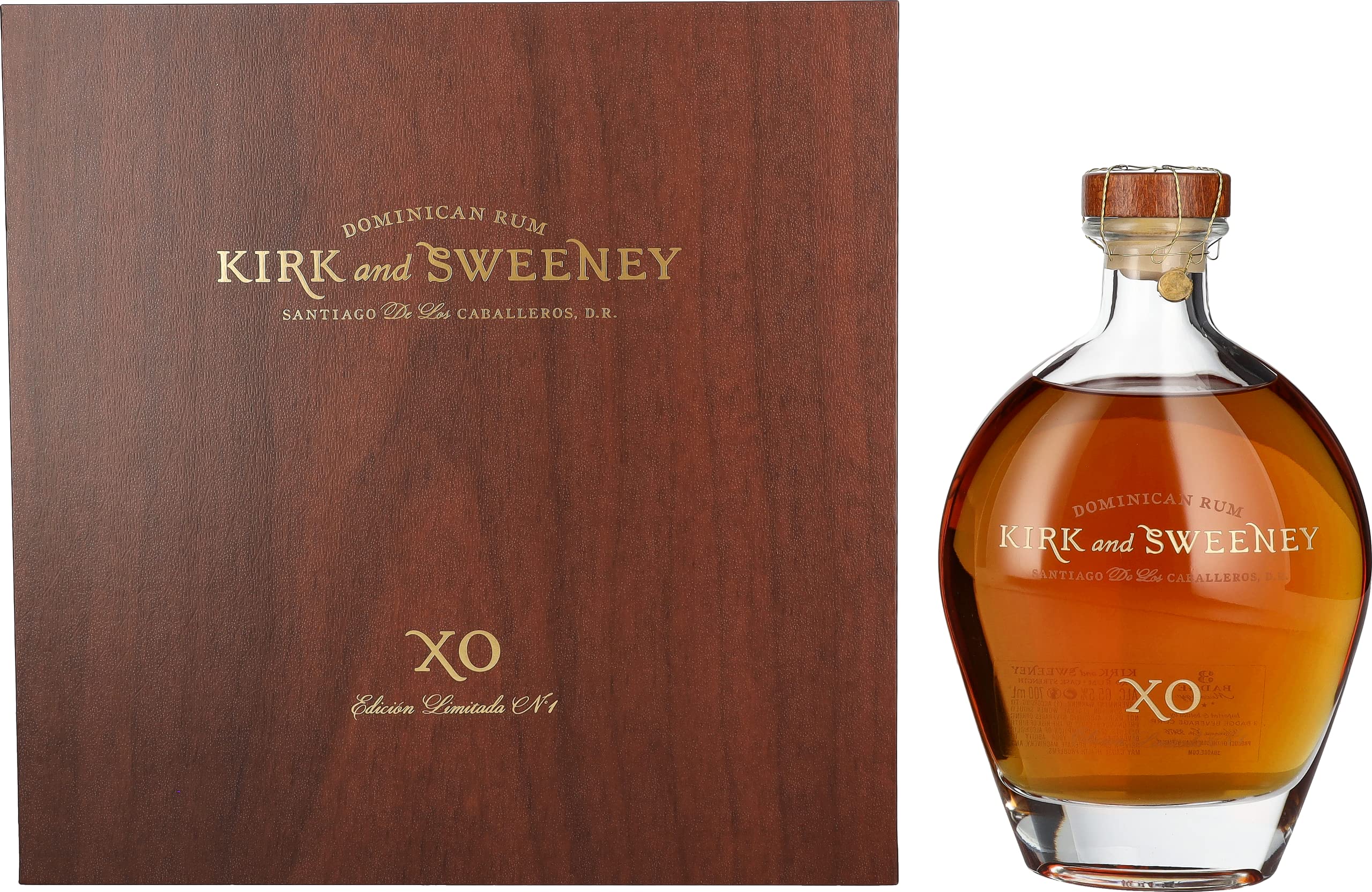 Kirk and Sweeney XO Dominican Rum Edicion Limitada No. 5 bio 65,5% Vol — Piscosaveur