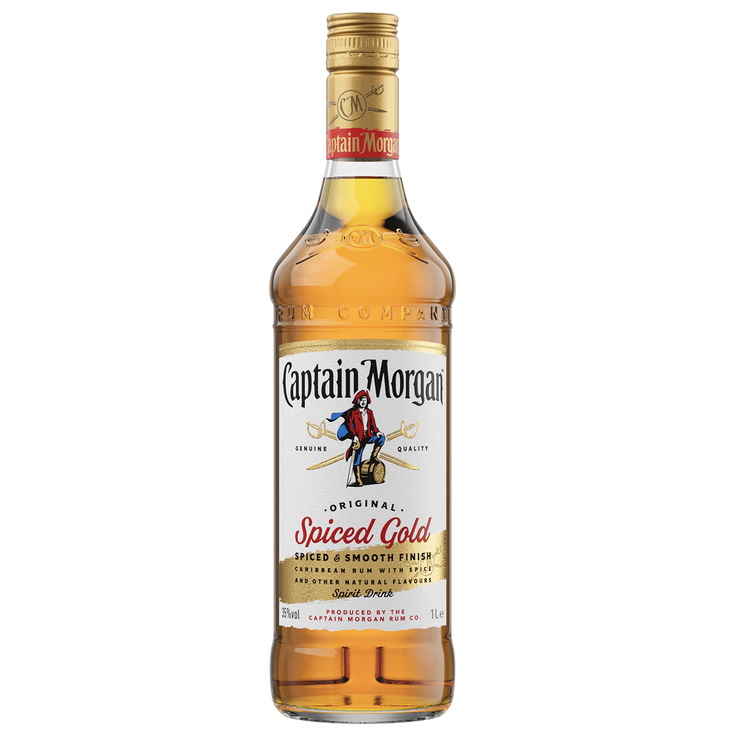 Captain Morgan Original Spiced Gold 35% Vol. 1l